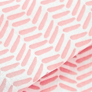 Foto 4 | Juego De Sábanas Para Cuna 70x130cm Nap Baby - Chevron Rosa