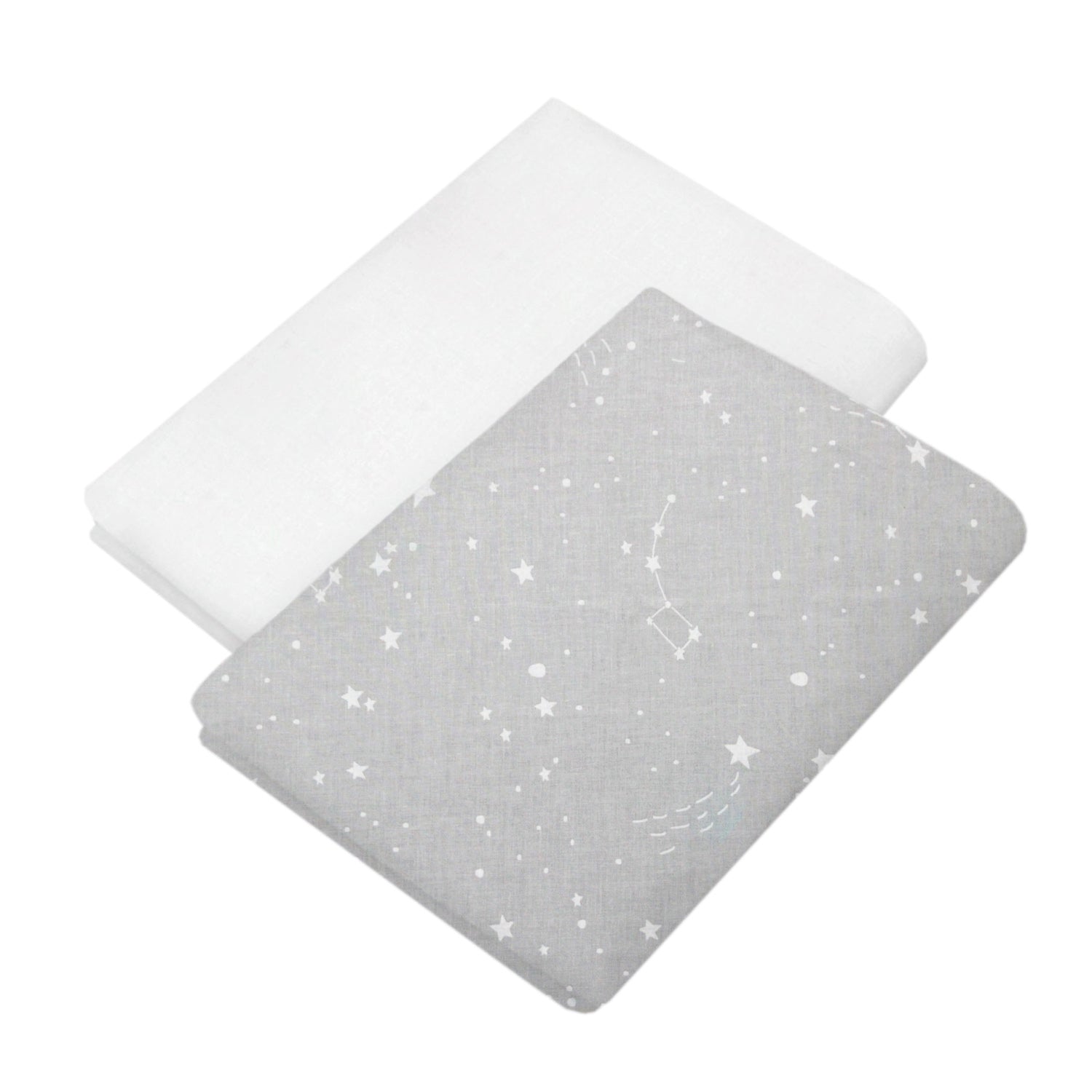 Foto 1 | Set De 2 Sábanas De Cajón, Cama Cuna 95x140cm Nap Baby - Constelaciones