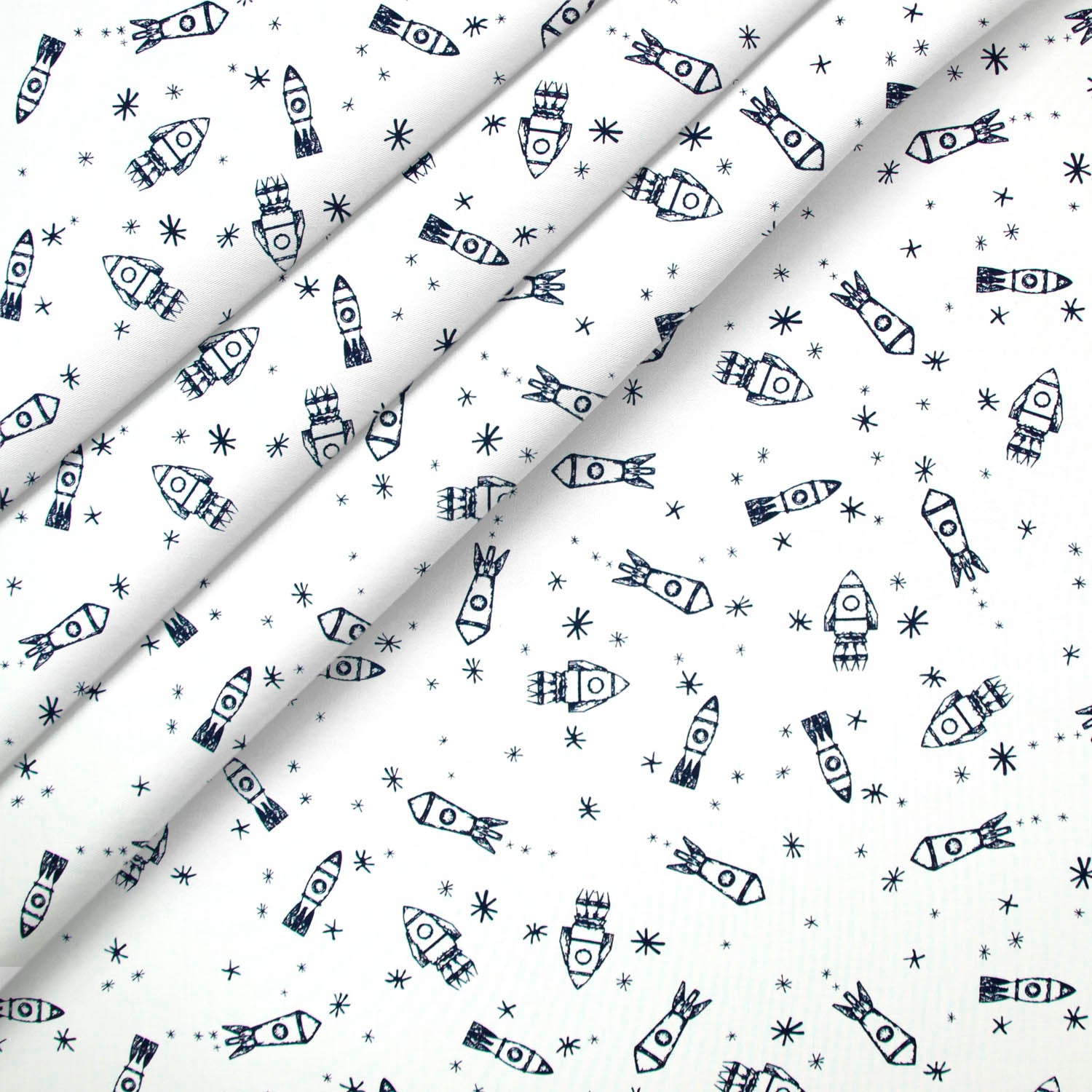 Foto 4 pulgar | Set De 2 Sábanas De Cajón, Cuna 70x130cm Nap Baby - Cohetes/estrellas