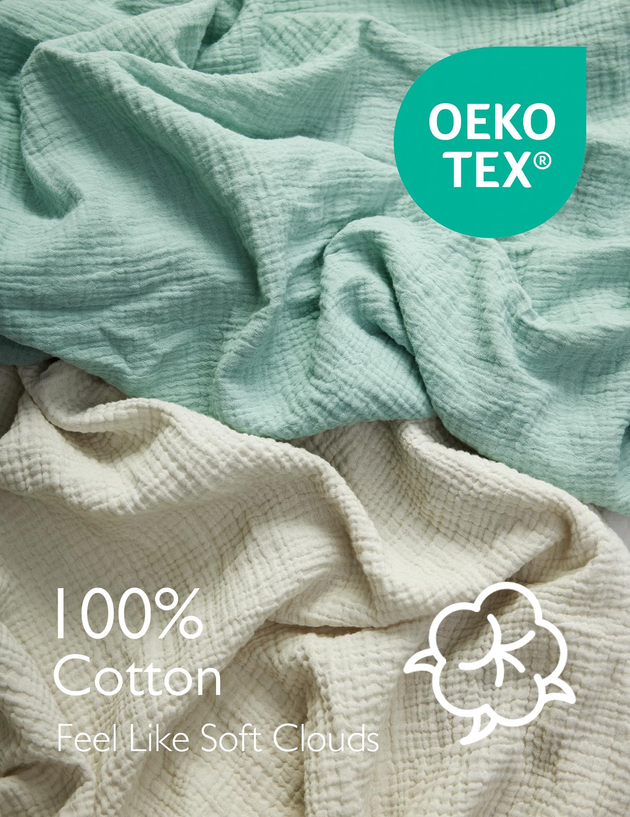 Foto 4 pulgar | Sábanas para Cuna Momcozy 2 Unidades- Venta Internacional