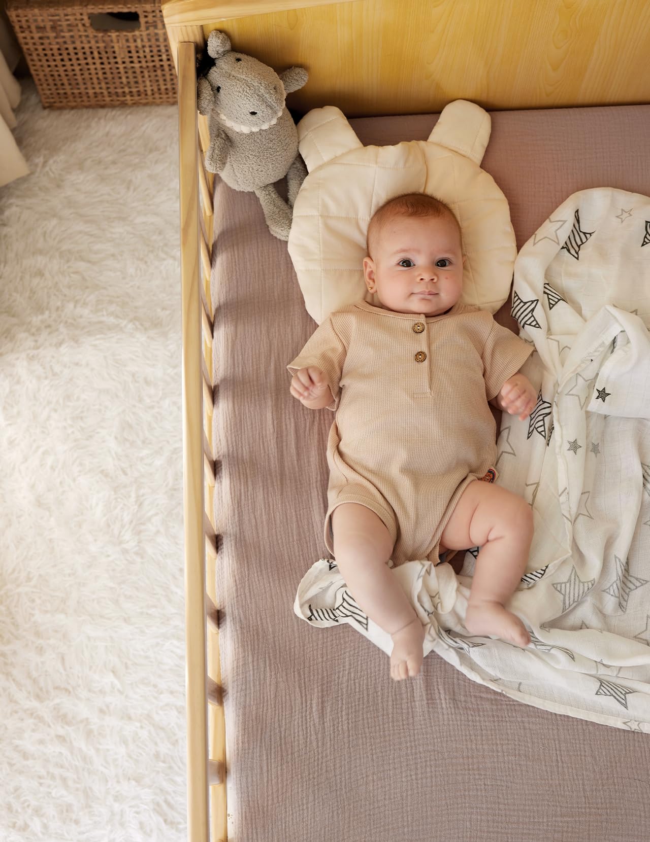 Foto 7 | Sábanas para Cuna Momcozy 2 Unidades- Venta Internacional