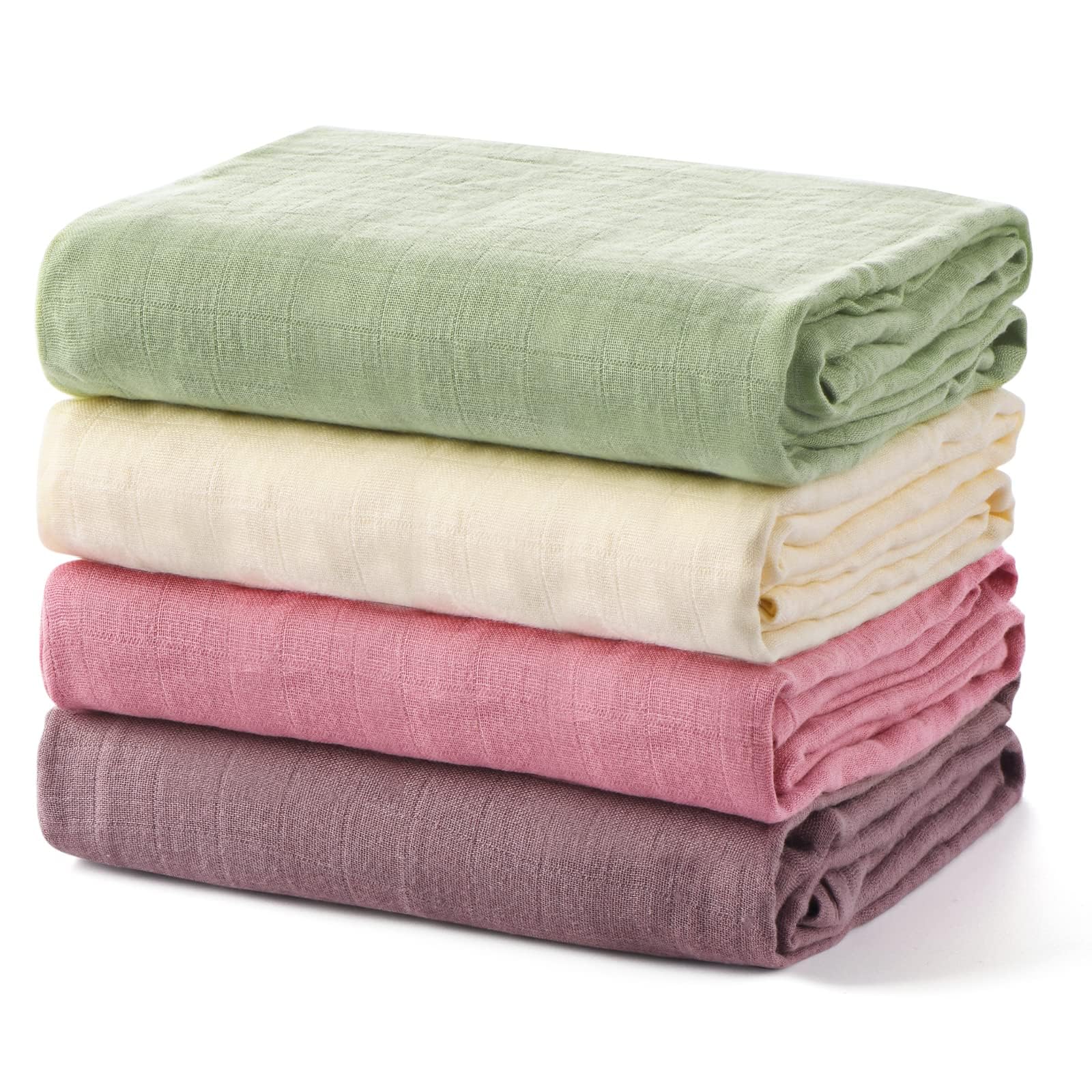Foto 2 pulgar | Mantas para Bebé Momcozy Muselina 120 x 120 cm 4 Unidades - Venta Internacional