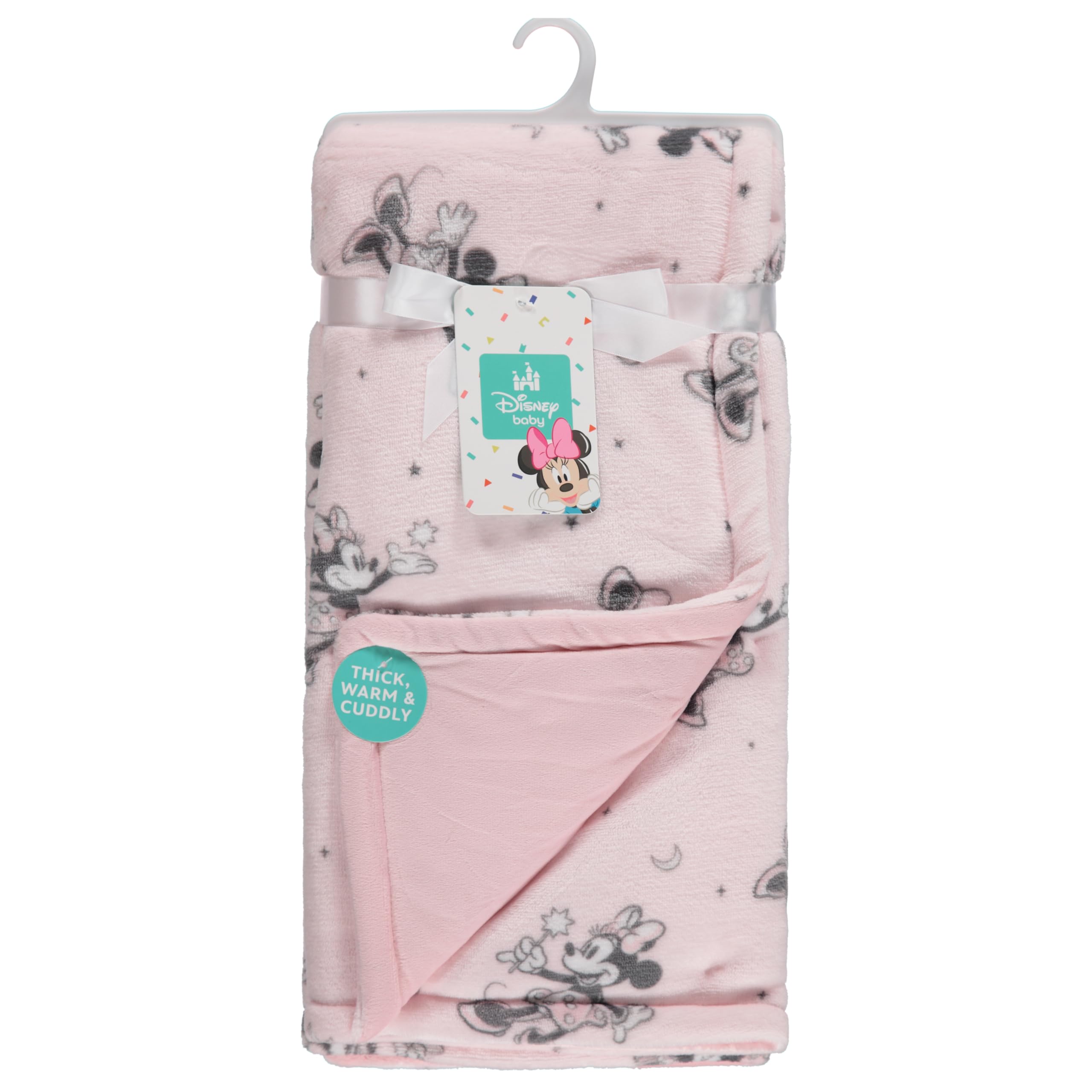 Foto 4 pulgar | Manta Infantil Disney Minnie Mouse Rosa - Venta Internacional