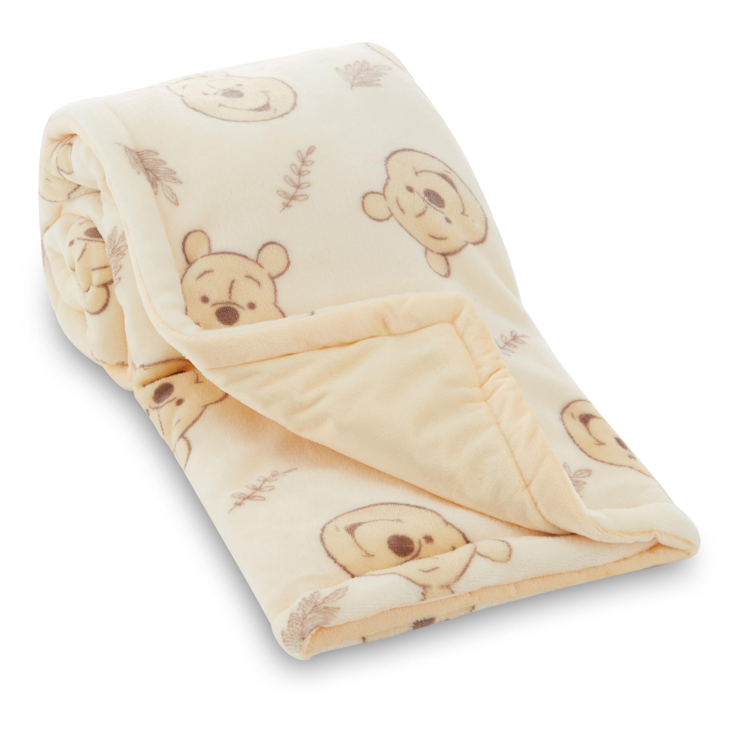 Foto 2 pulgar | Manta Infantil Disney winnie Pooh Amarillo - Venta Internacional