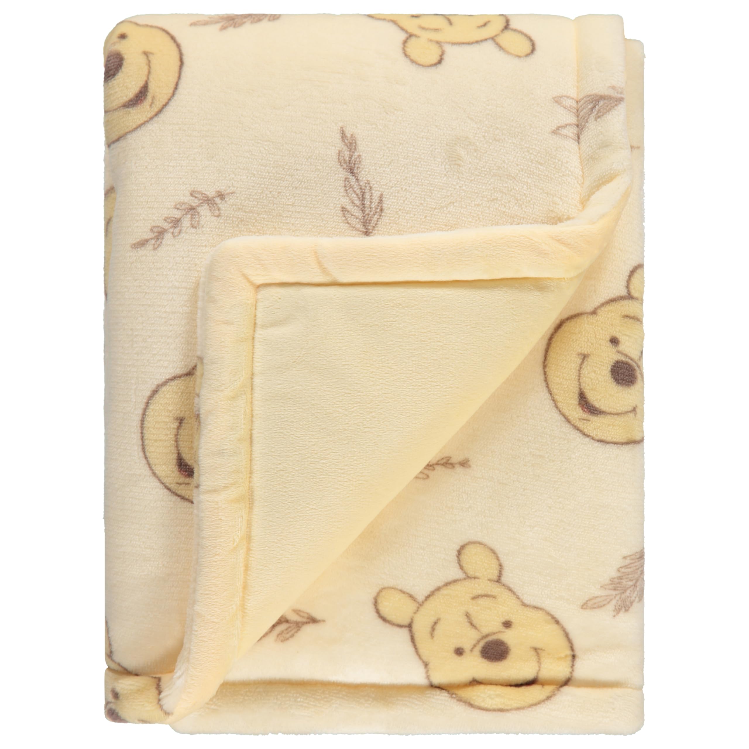 Foto 3 pulgar | Manta Infantil Disney winnie Pooh Amarillo - Venta Internacional