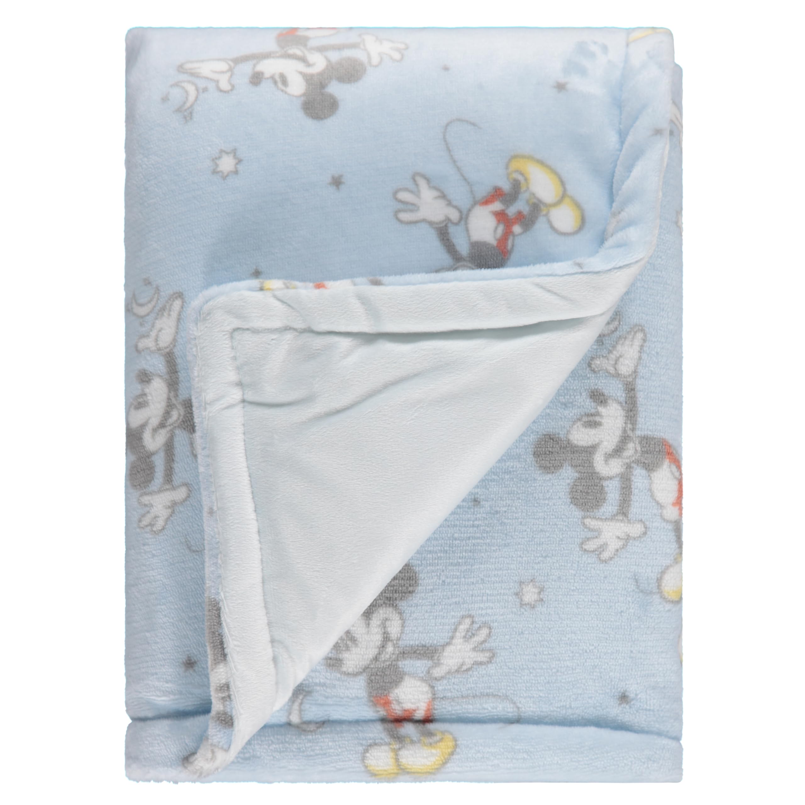 Foto 3 pulgar | Manta Infantil Disney Mickey Mouse Azul - Venta Internacional