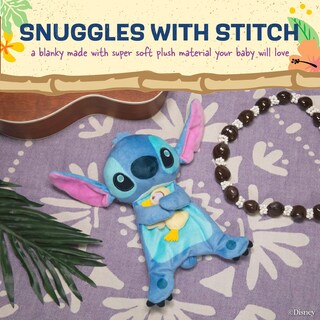 Foto 2 | Manta de Peluche Kids Preferred Disney Stitch para Niños - Venta Internacional