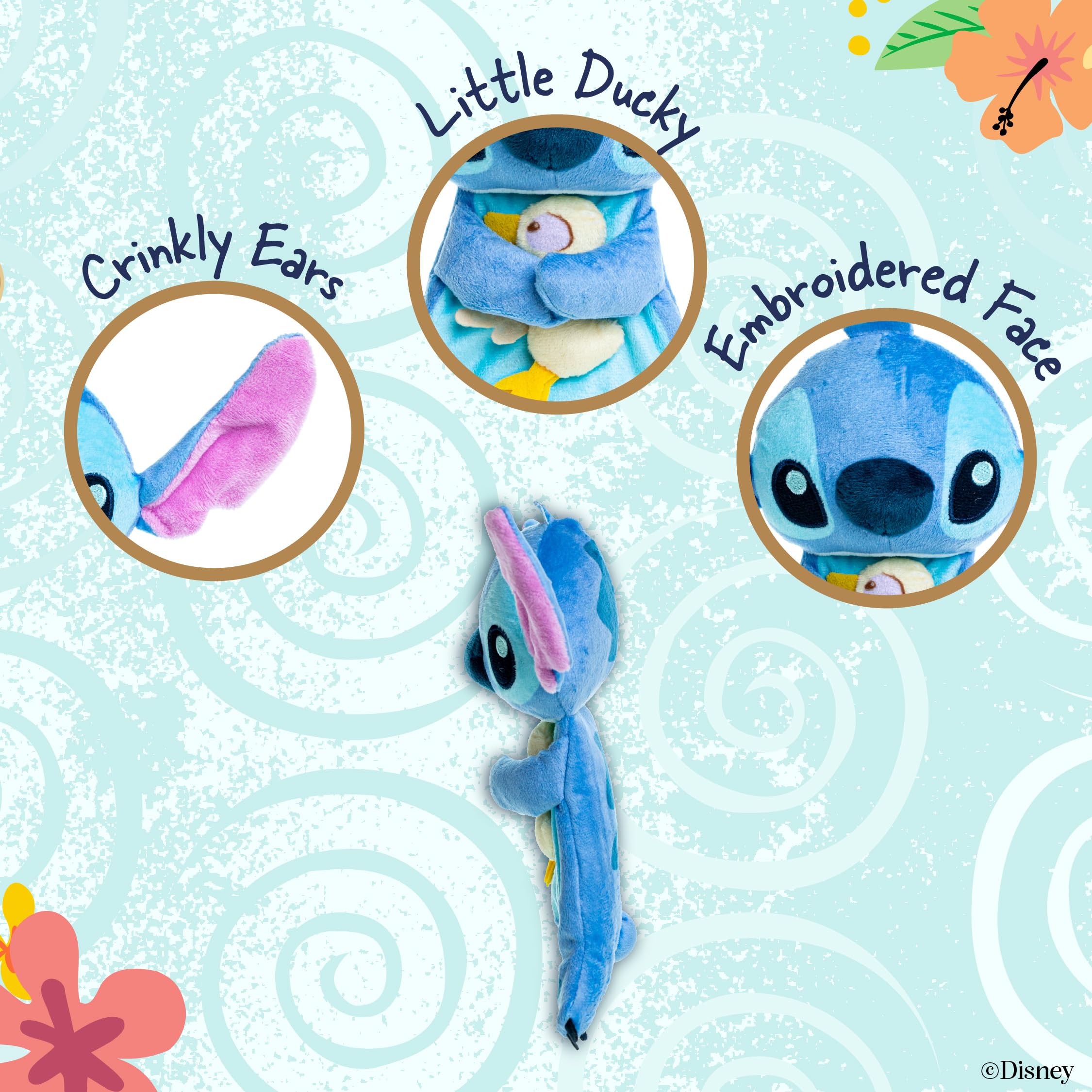 Foto 3 | Manta de Peluche Kids Preferred Disney Stitch para Niños - Venta Internacional