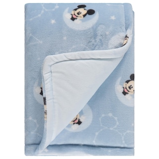 Foto 2 | Manta Infantil Disney Mickey Mouse Azul - Venta Internacional