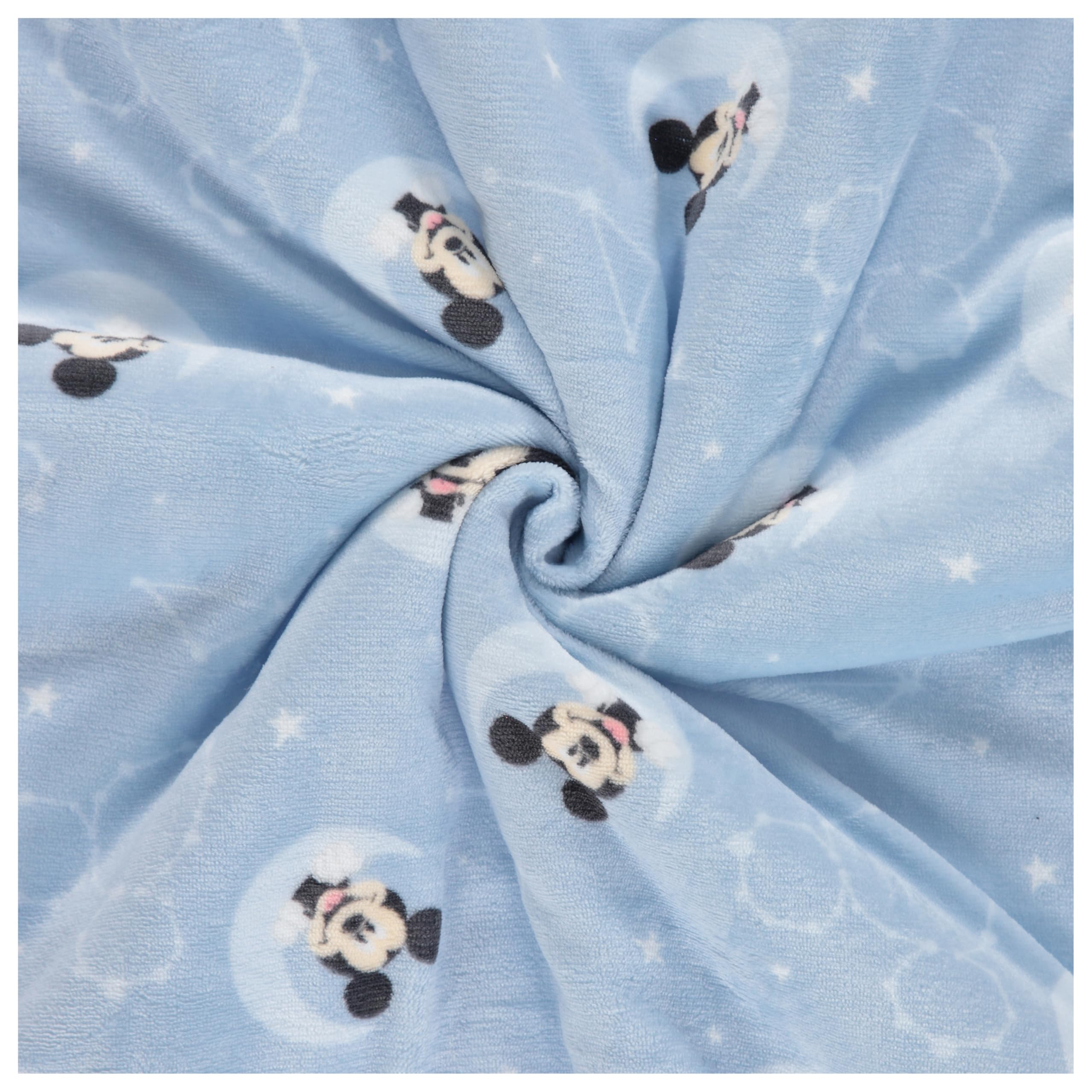Foto 7 pulgar | Manta Infantil Disney Mickey Mouse Azul - Venta Internacional