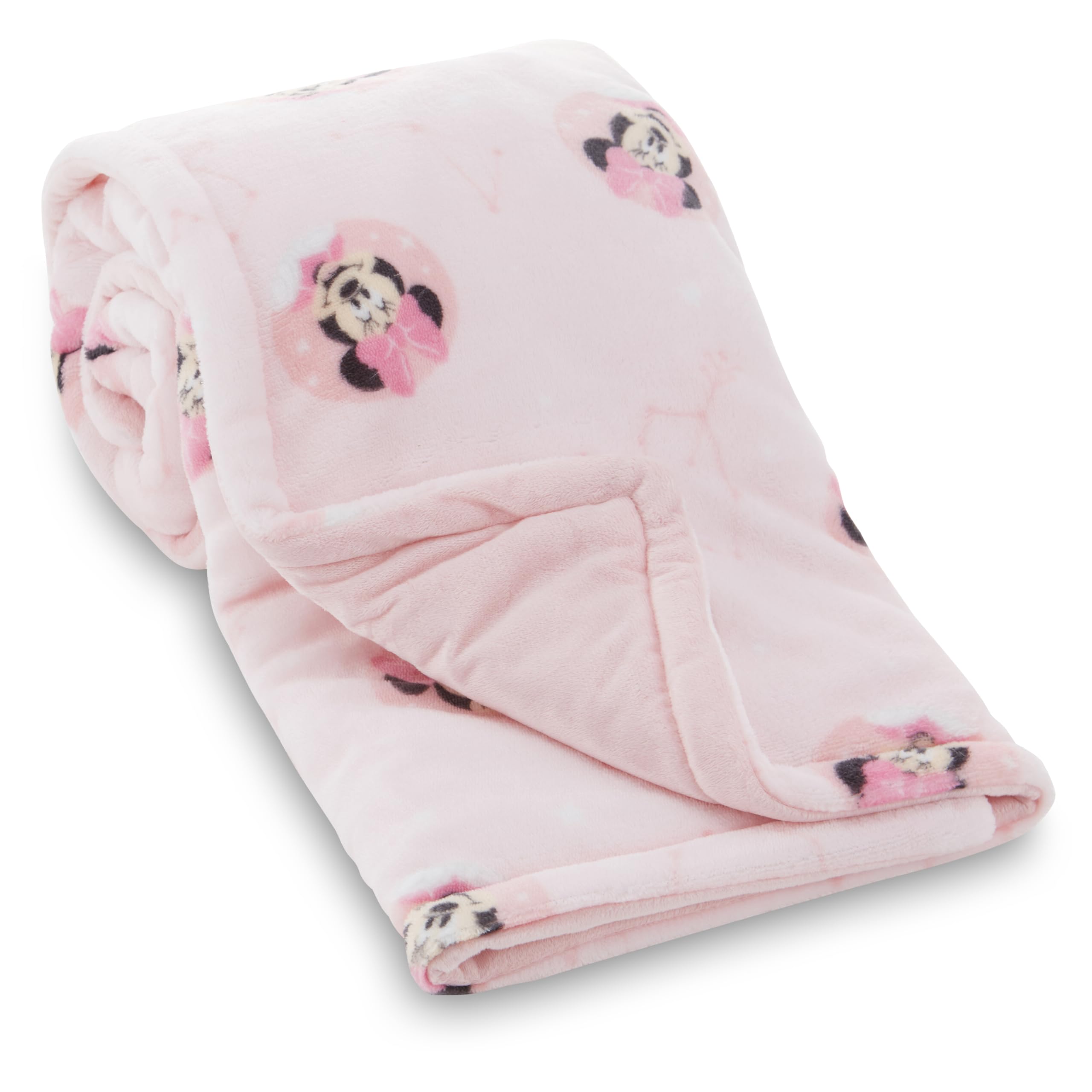 Foto 2 pulgar | Manta Infantil Disney Minnie Mouse Rosa - Venta Internacional
