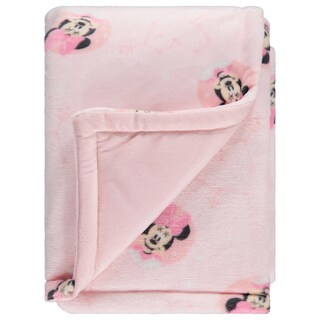 Foto 2 | Manta Infantil Disney Minnie Mouse Rosa - Venta Internacional