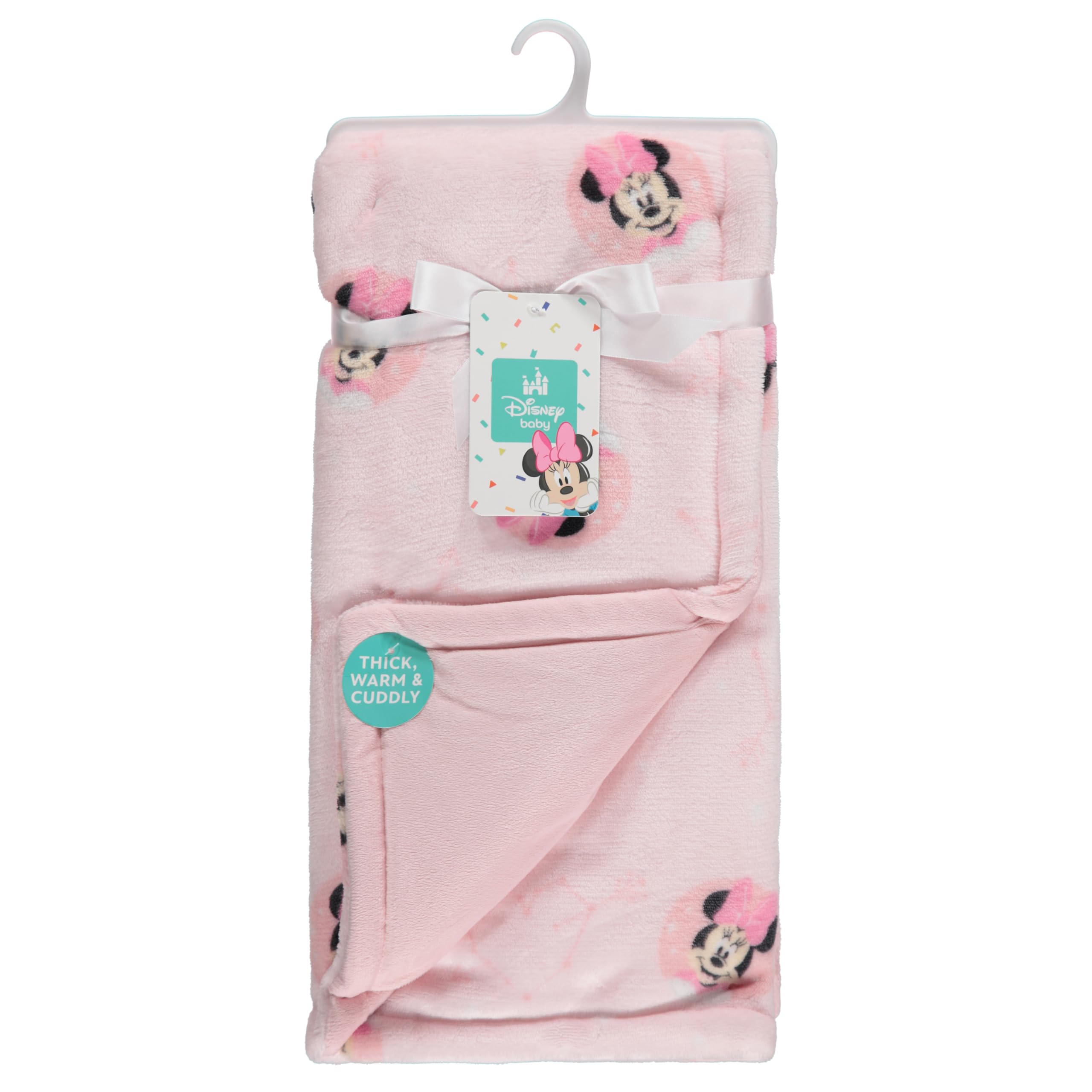 Foto 3 | Manta Infantil Disney Minnie Mouse Rosa - Venta Internacional