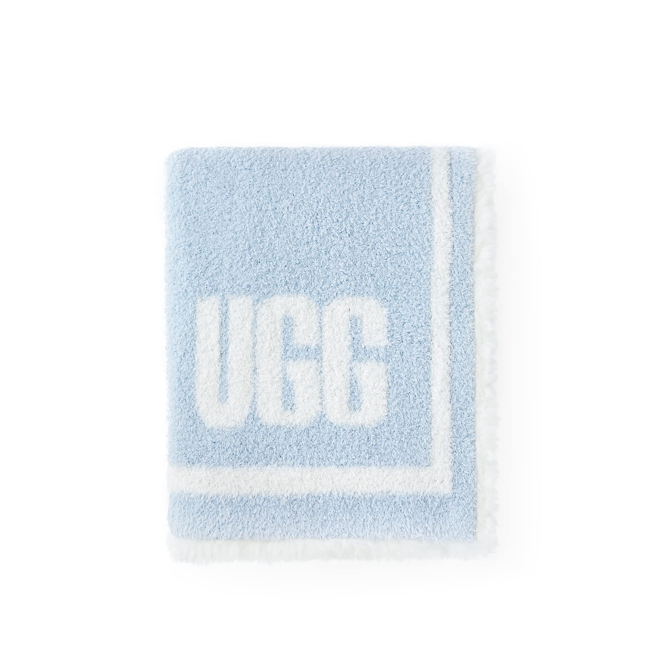 Manta Para Bebé Ugg Anabelle Comfy Cozy Plush Sherpa, 31 X 41 Cm, Azul - Venta Internacional.