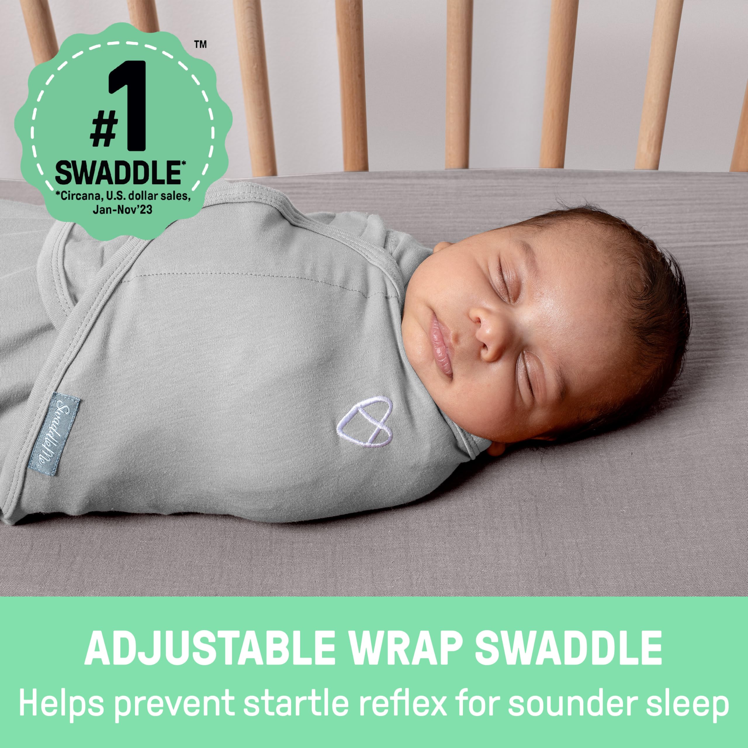 Foto 3 pulgar | Envoltorio Original Swaddleme De Ingenuity Para 3 A 6 Meses, Paquete De 3 - Venta Internacional.