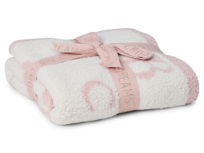 Foto 1 | Manta Barefoot Dreams Cozychic Abc Dusty Rosa/crema 30 X 40 Cm - Venta Internacional.