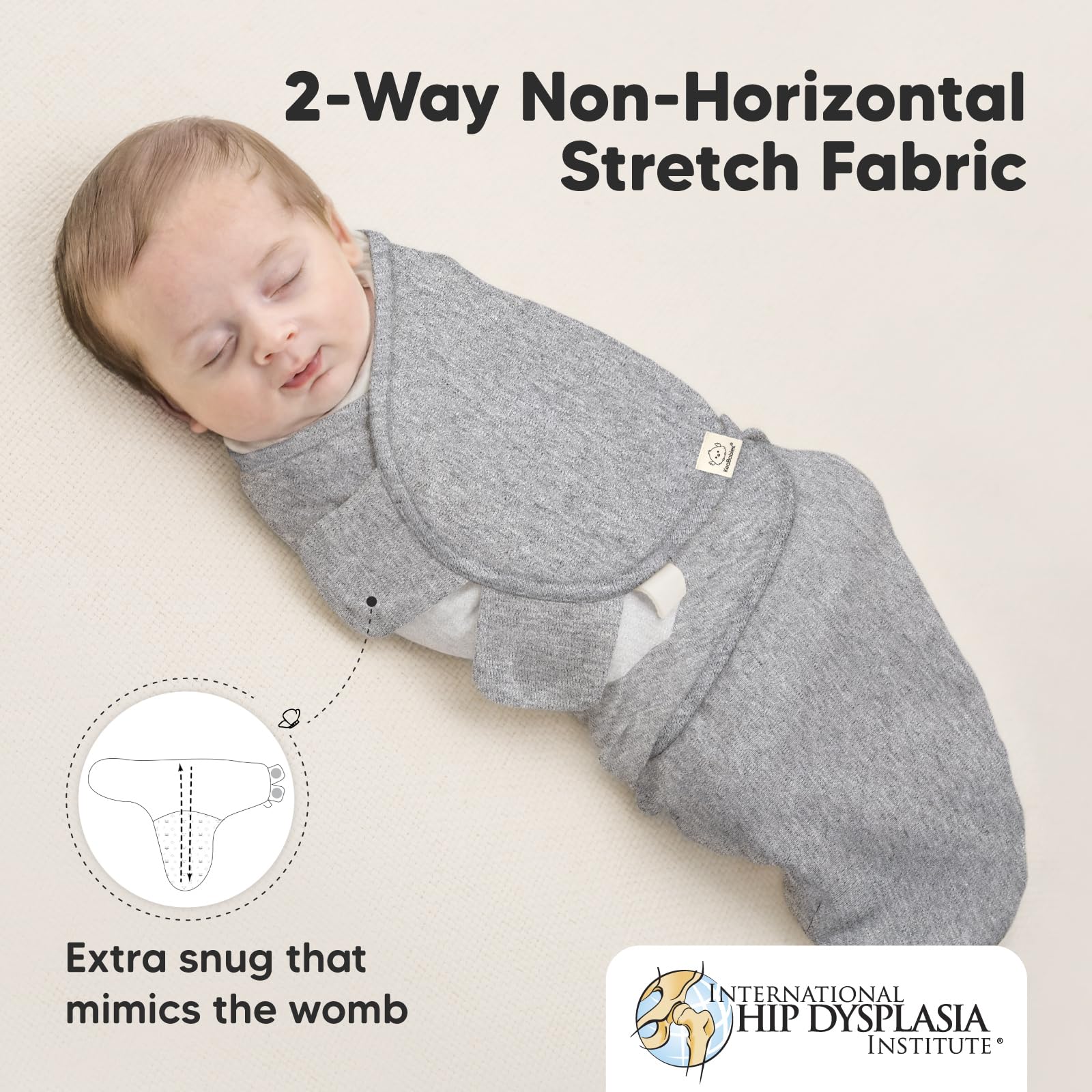 Foto 6 pulgar | Mantas para Bebés Keababies 0 A 3 Meses 3 Piezas - Venta Internacional