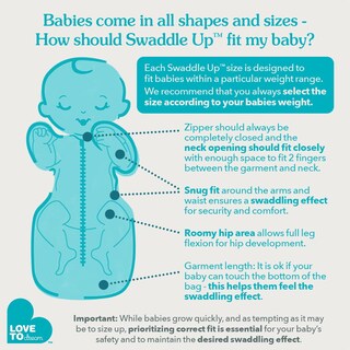 Foto 5 | Saco de Dormir para Bebés Love To Dream Swaddle Up 1.0 Tog Gris - Venta Internacional