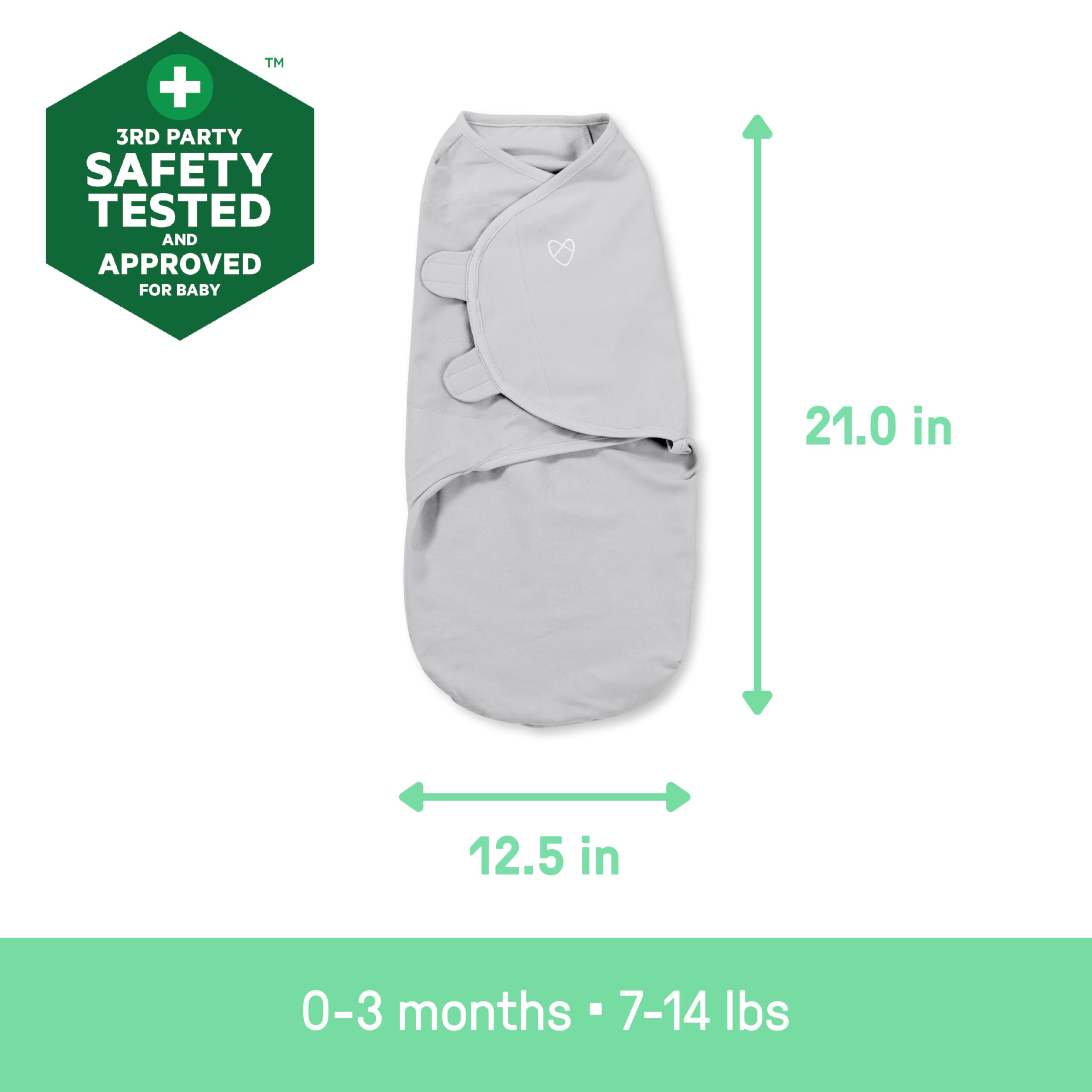 Foto 5 pulgar | Envoltorio Original Swaddleme De Ingenuity Para 0-3 Meses, Paquete De 3 - Venta Internacional.