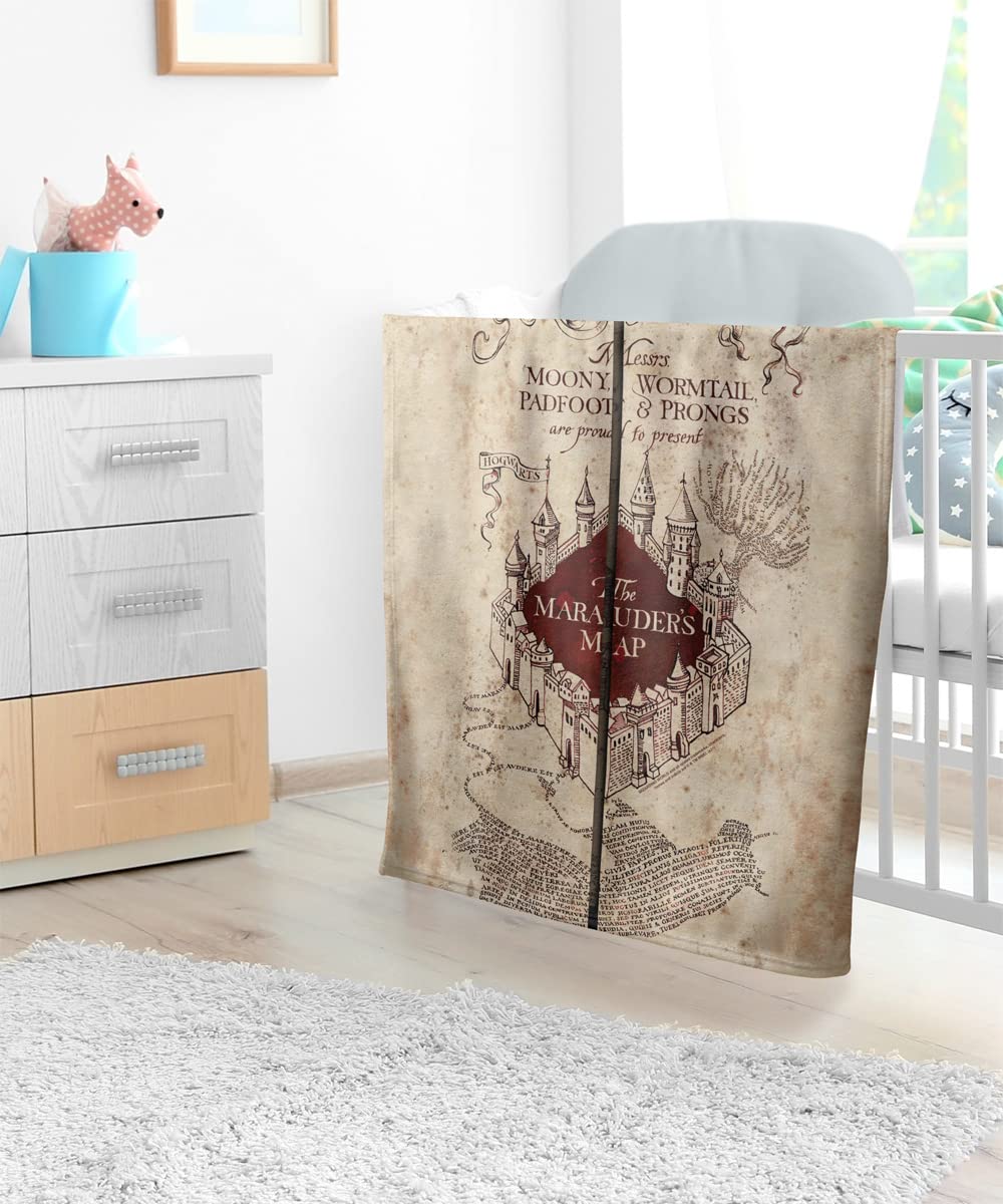 Foto 6 pulgar | Manta De Bebé Logovision Harry Potter Ligera De 76 X 102 Cm - Venta Internacional.