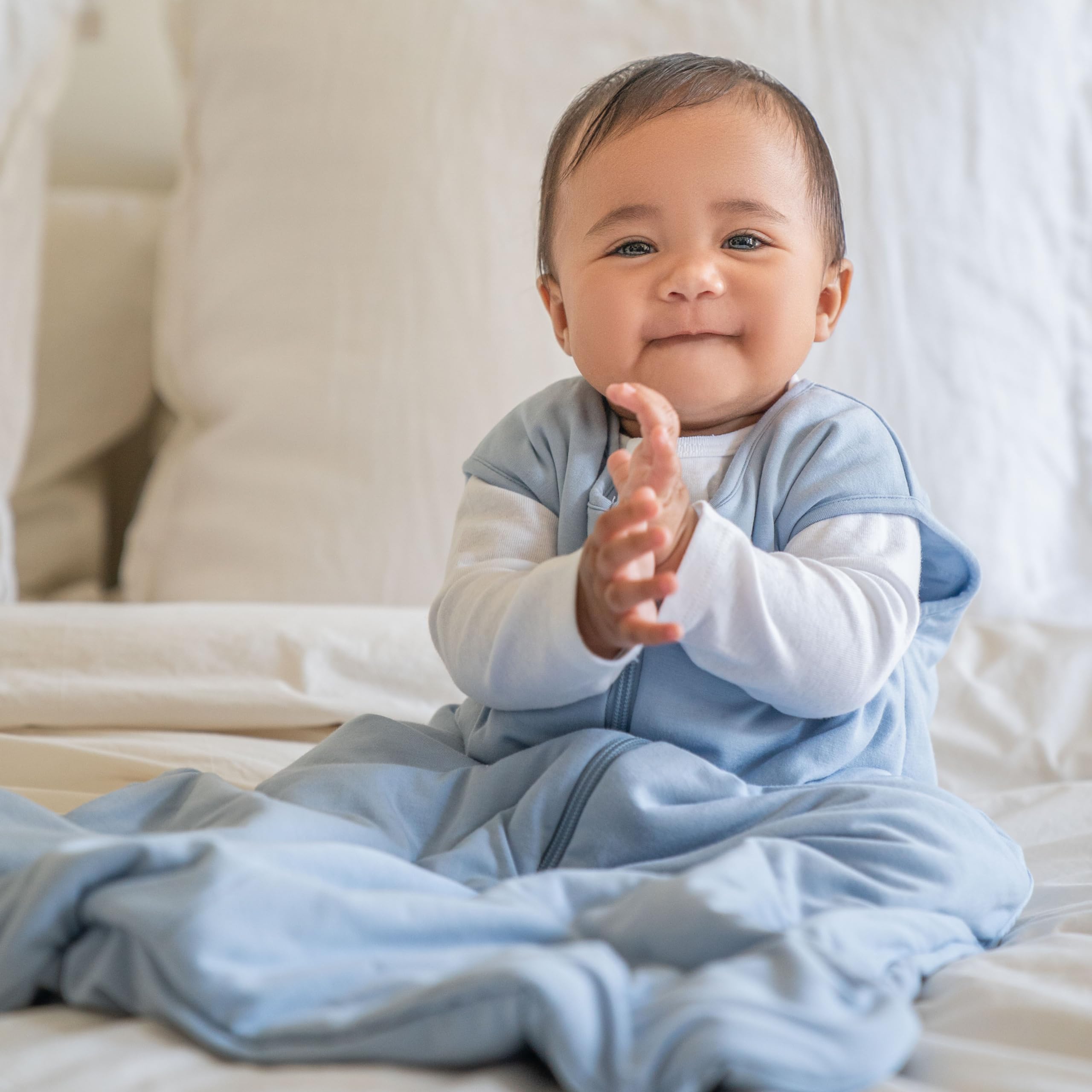 Foto 8 pulgar | Manta Portátil Con Forma De Saco De Dormir Halo, Supersuave, De 18 A 24 Meses, Azul - Venta Internacional.