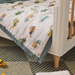 Foto 6 | Edredón De Muselina De Algodón Con Forma De Unicornio Para Niños Pequeños, 90 X 127 Cm - Venta Internacional.