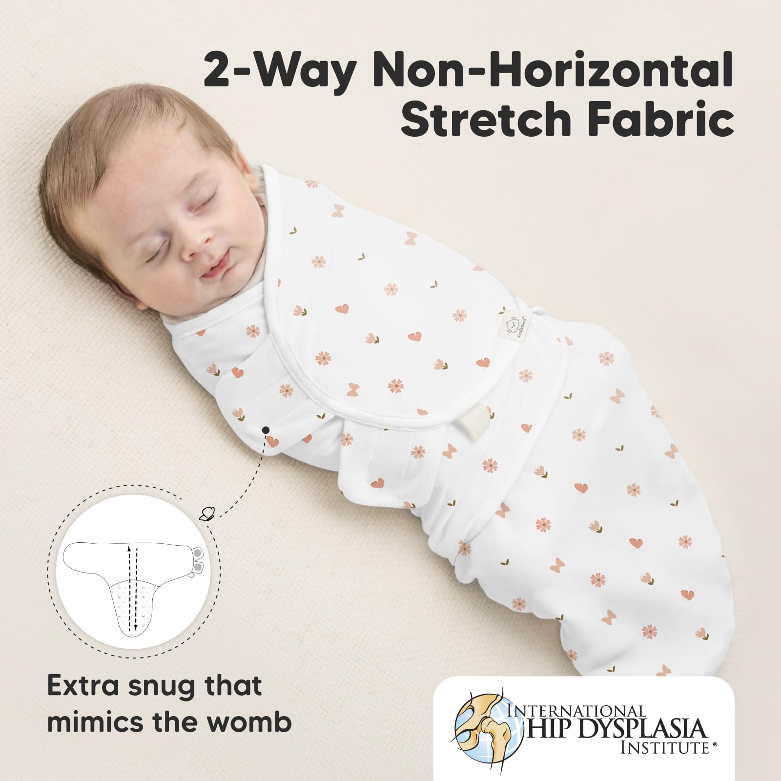 Foto 6 pulgar | Sacos de Dormir para Bebés Swaddle Keababies Orgánicos de 0 a 3 Meses Paquete de 3 - Venta Internacional