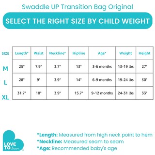 Foto 6 | Bolsa de Transición Swaddle Love To Dream Swaddle Up Gris - Venta Internacional