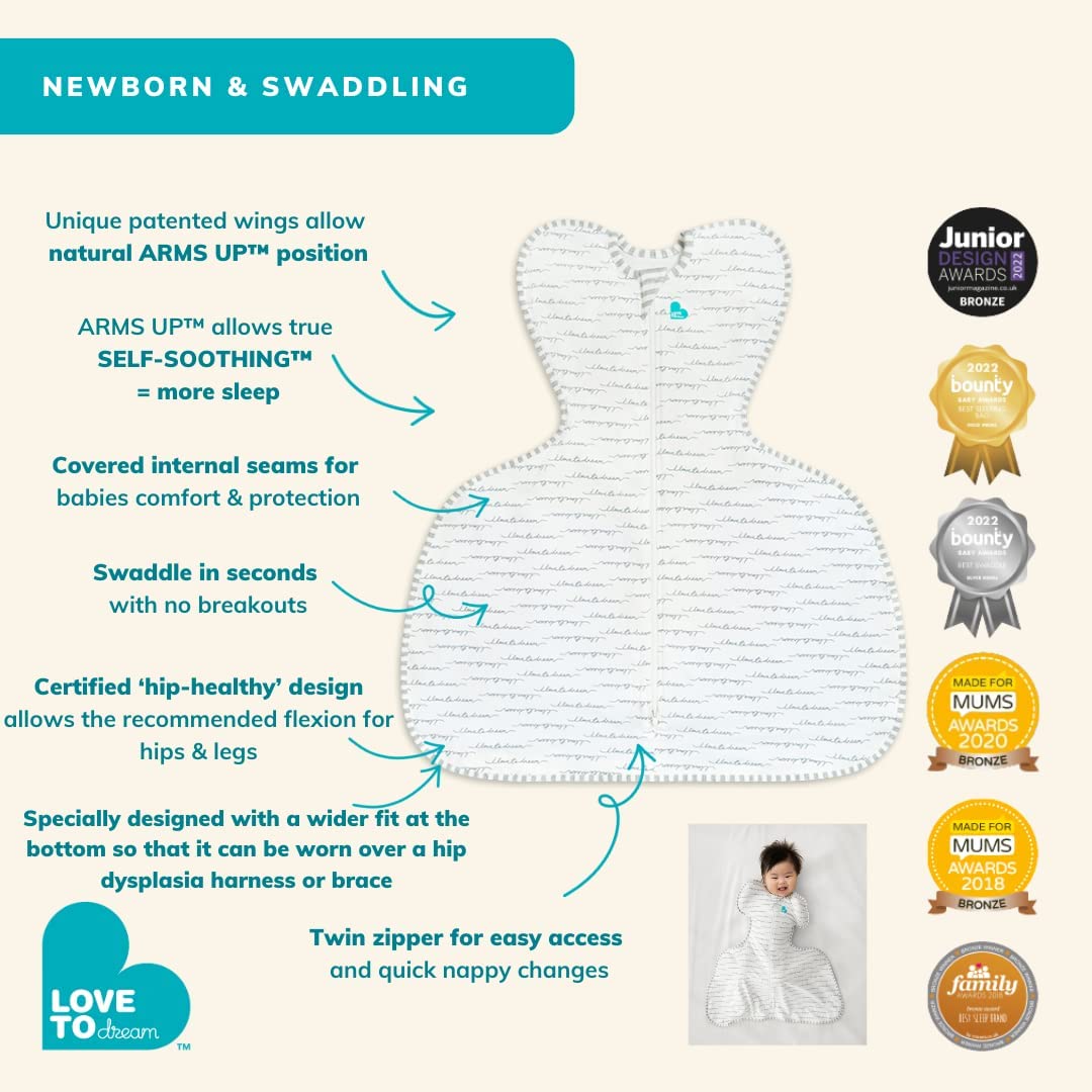 Foto 5 pulgar | Saco De Dormir Love To Dream Swaddle Up Transition Saco Blanco - Venta Internacional.