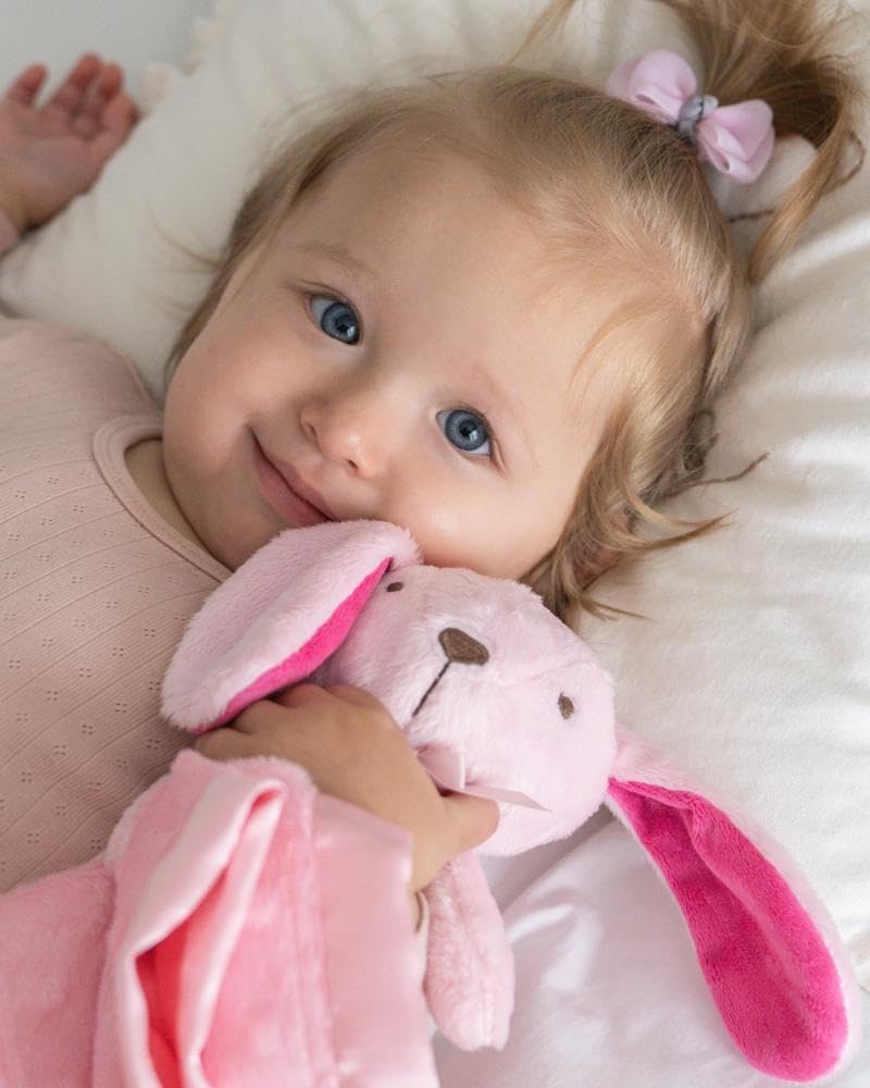 Foto 2 | Manta De Seguridad Sweetpea Baby Luxury Bunny Para Niña - Venta Internacional.