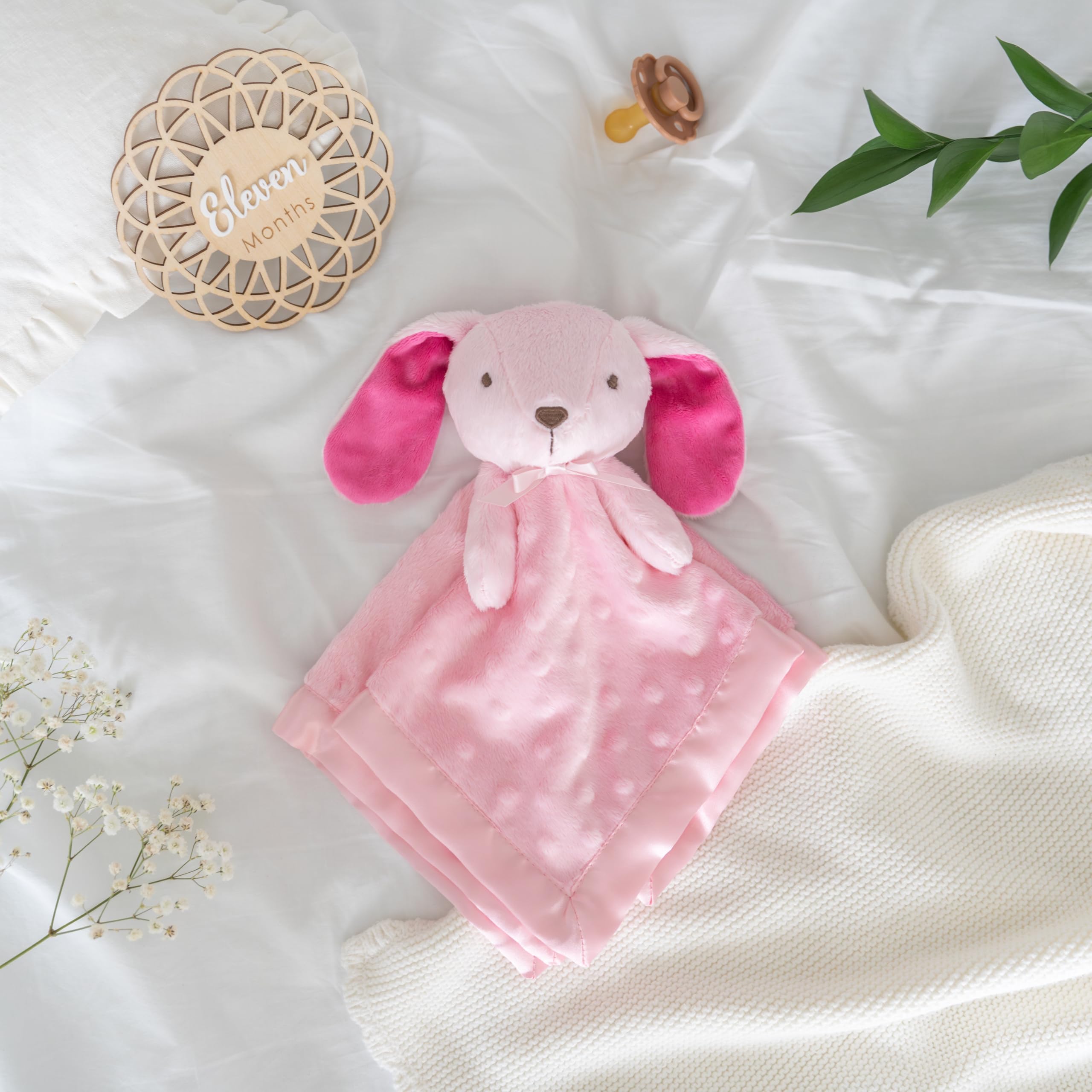 Foto 4 pulgar | Manta De Seguridad Sweetpea Baby Luxury Bunny Para Niña - Venta Internacional.