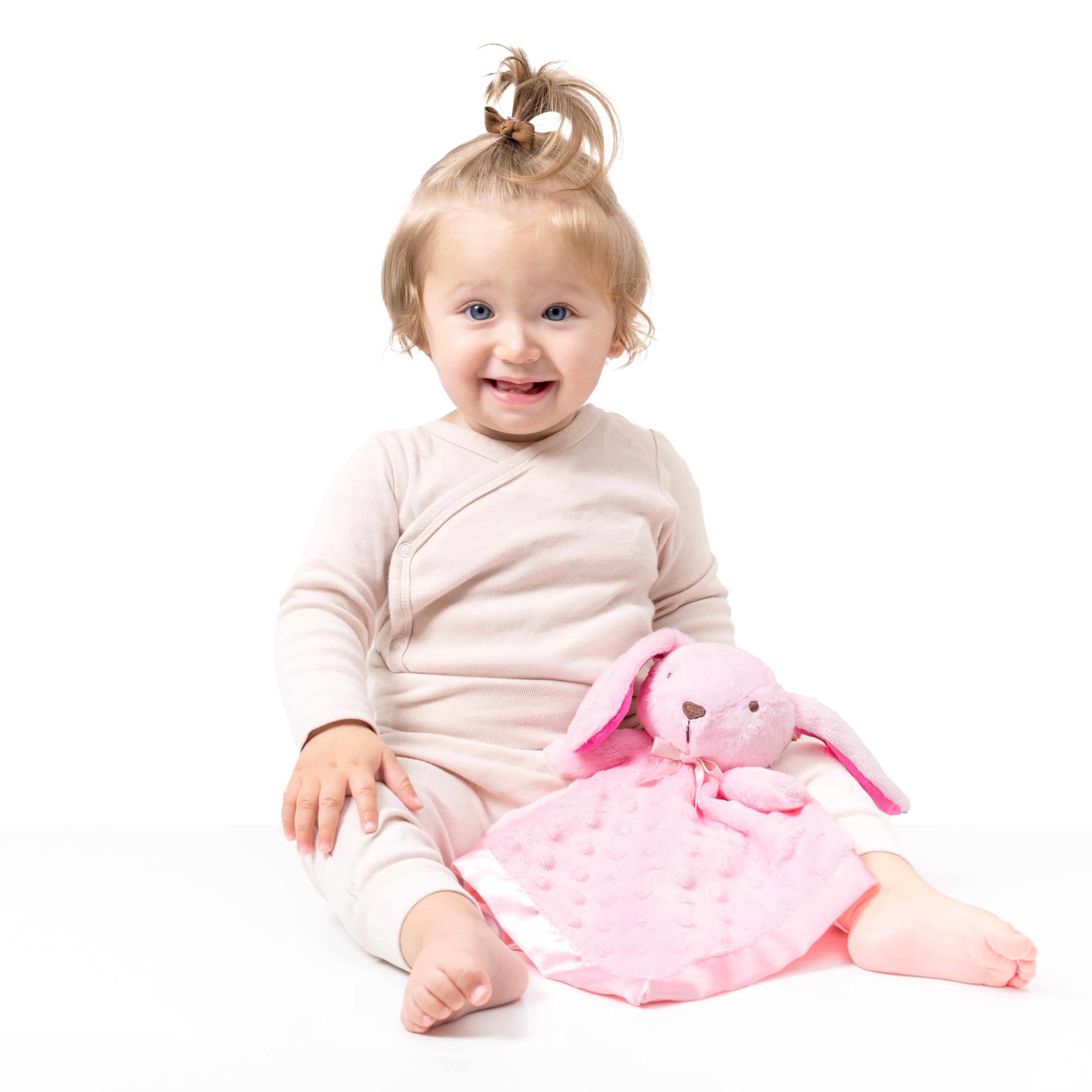 Foto 5 pulgar | Manta De Seguridad Sweetpea Baby Luxury Bunny Para Niña - Venta Internacional.