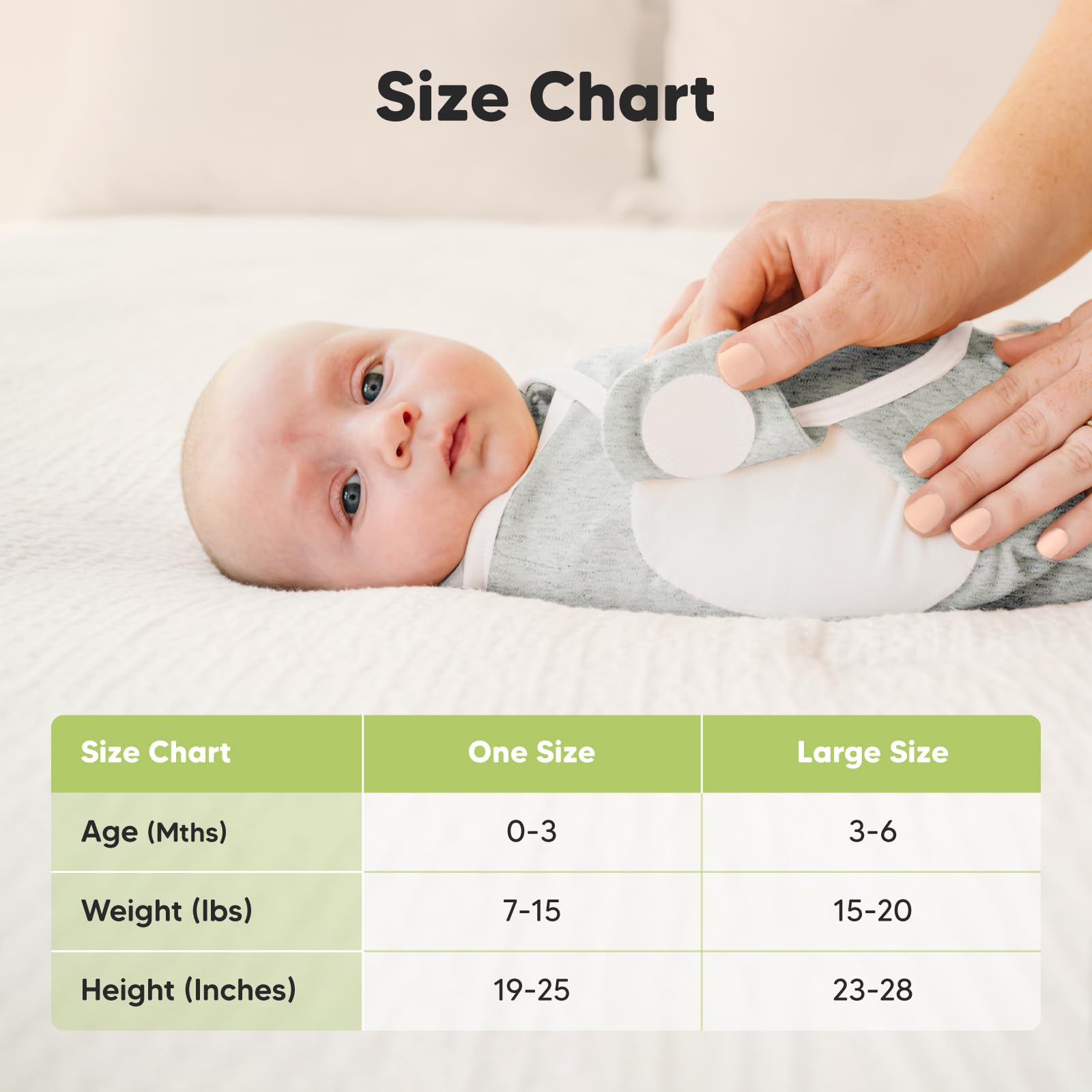 Foto 8 pulgar | Sacos de Dormir Para Bebés Keababies Aspire de 0 a 3 Meses Paquete de 3 - Venta Internacional