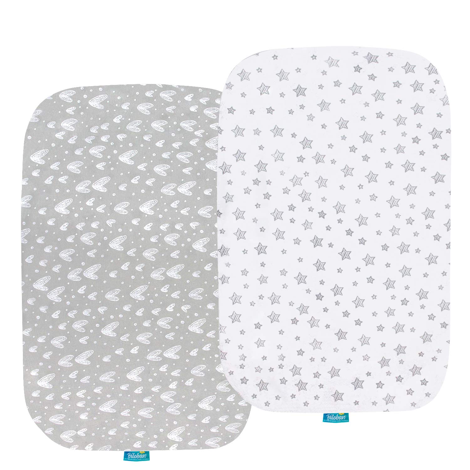 Foto 2 pulgar | Sábanas De Capazo Biloban Compatibles Con Baby Delight Beside Me - Venta Internacional.