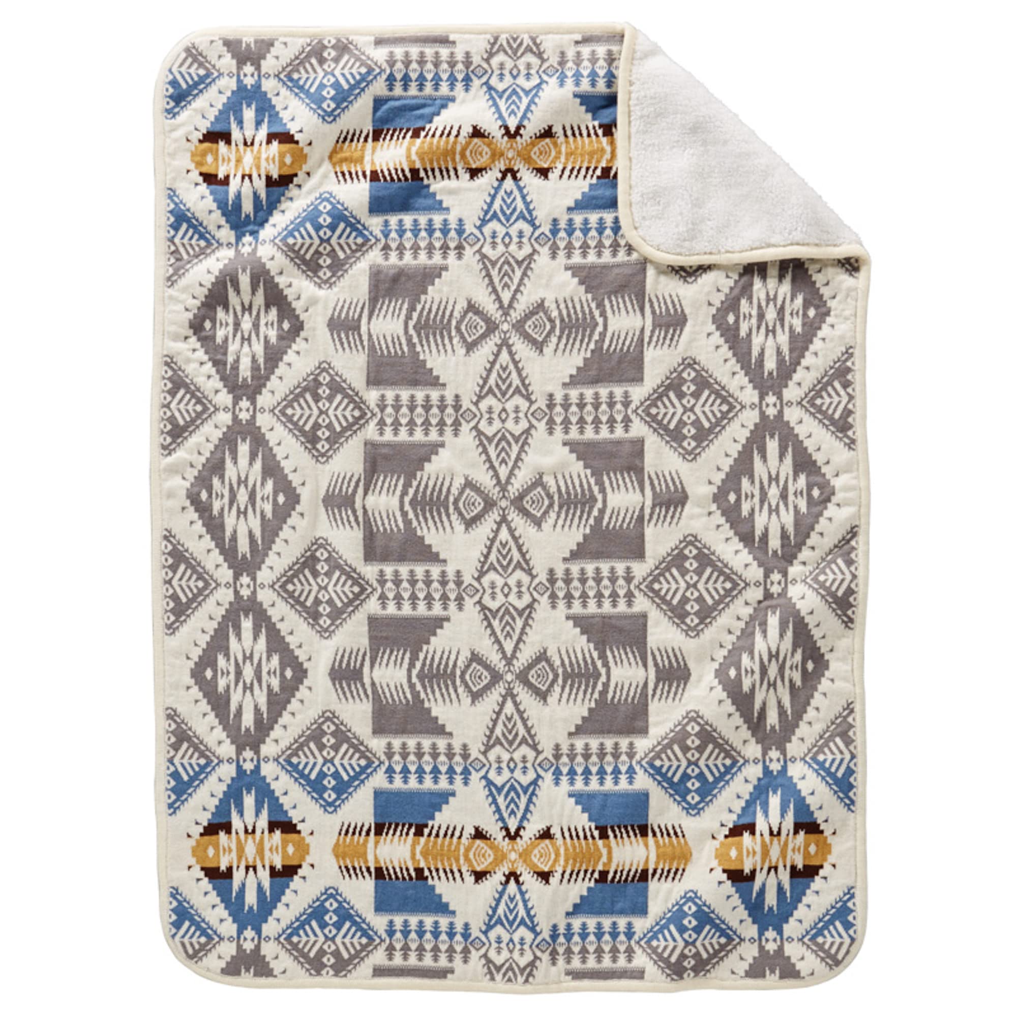 Foto 1 | Manta para Cochecito Pendleton Sherpa Silver Bark - Venta Internacional