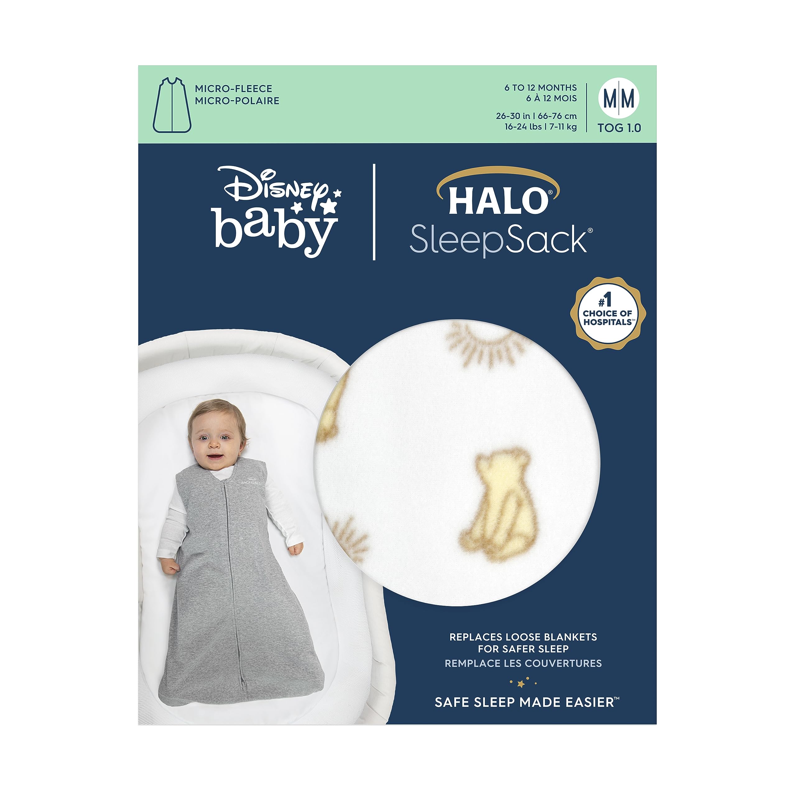 Foto 2 | Saco de Dormir Halo para Bebé-Venta Internacional