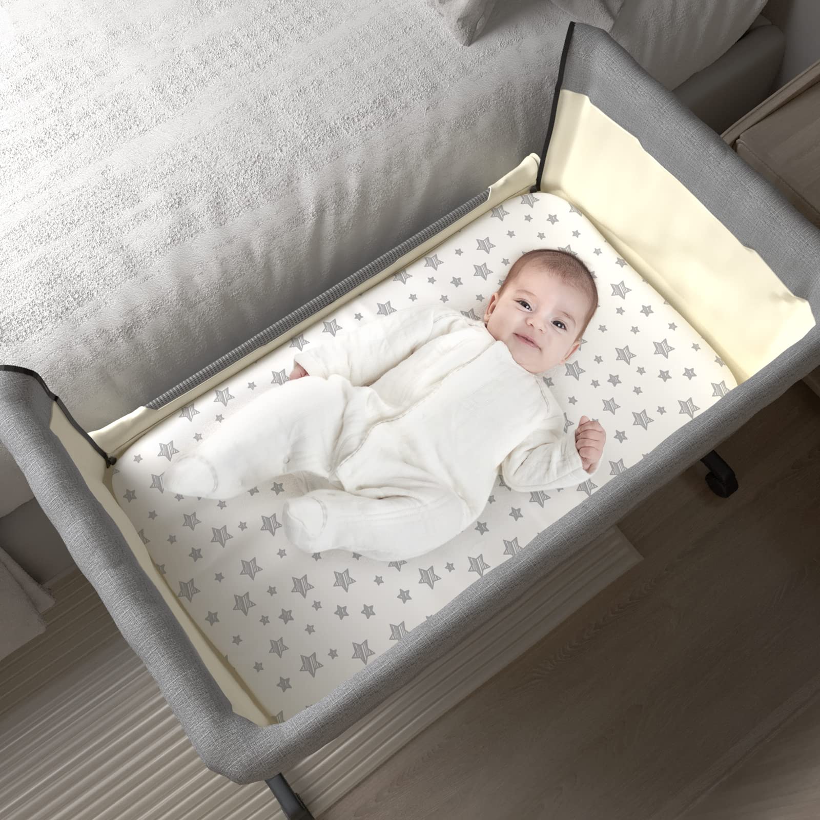 Foto 4 pulgar | Sábanas Moonsea 4 Piezas para Bebé-Venta Internacional