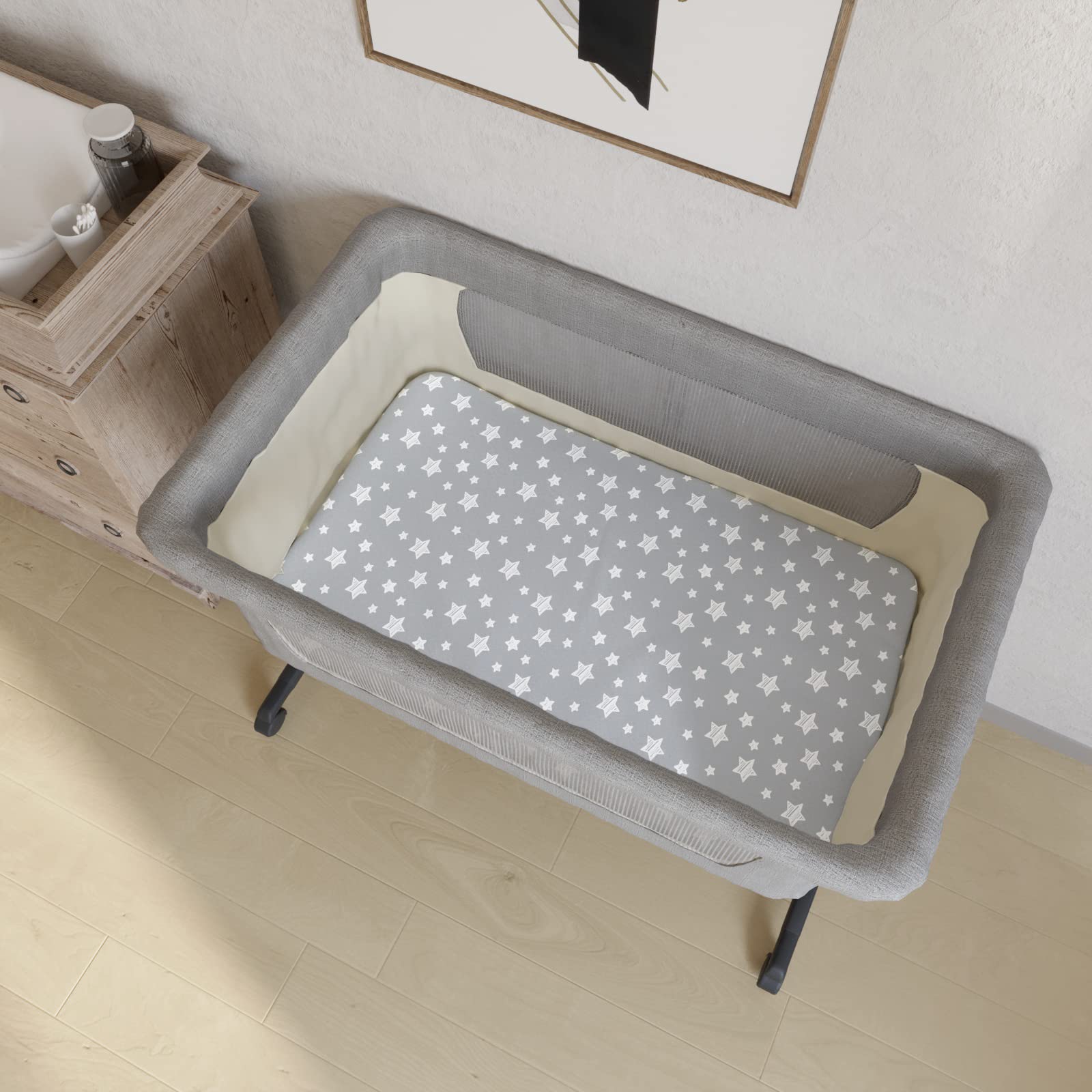 Foto 5 | Sábanas Moonsea 4 Piezas para Bebé-Venta Internacional
