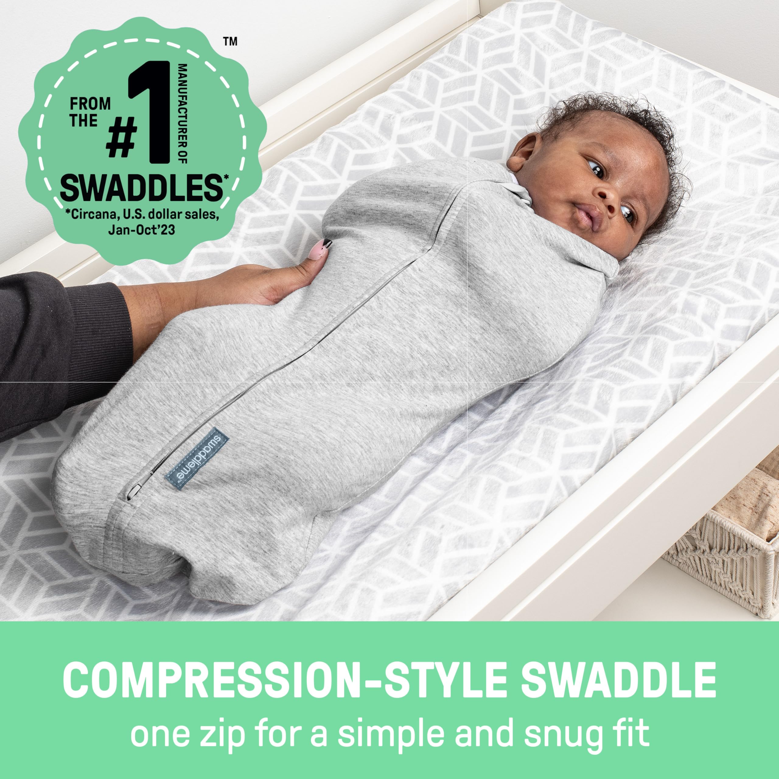 Foto 3 pulgar | Saco para Dormir Swaddleme By Ingenuity- Venta Internacional