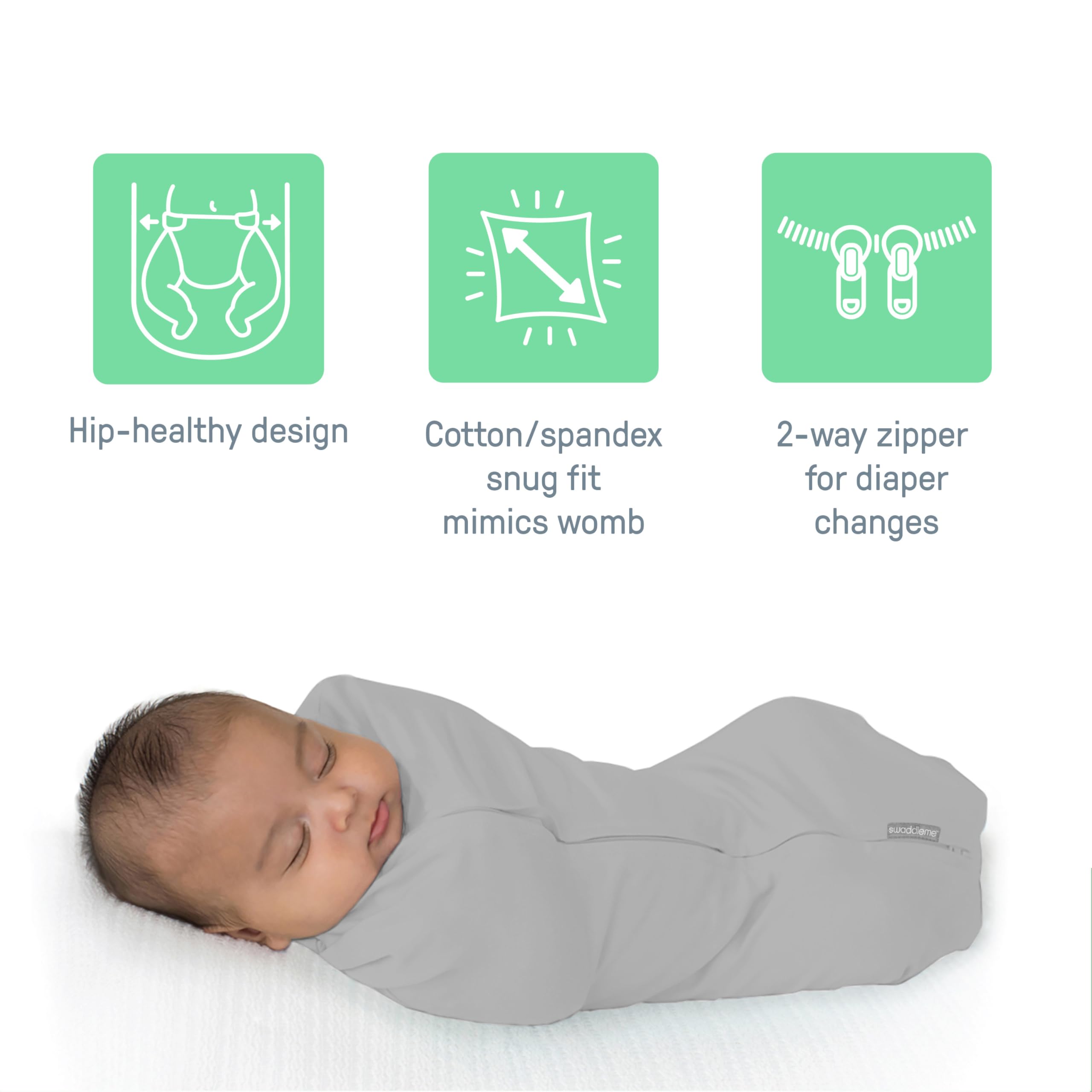 Foto 4 pulgar | Saco para Dormir Swaddleme By Ingenuity- Venta Internacional