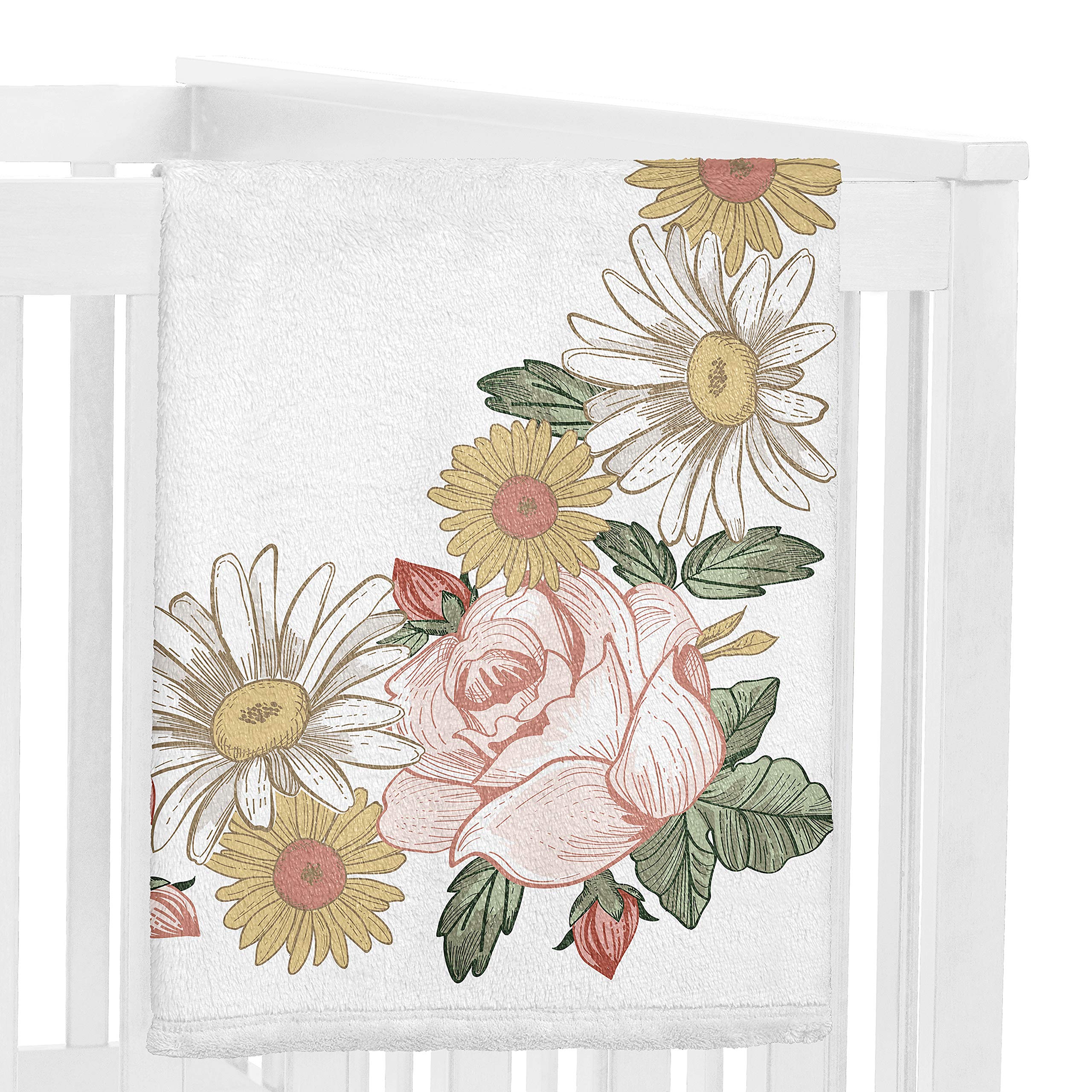 Foto 4 pulgar | Manta Milestone Sweet Jojo Designs Diseño Floral Vintage Bohemio - Venta Internacional