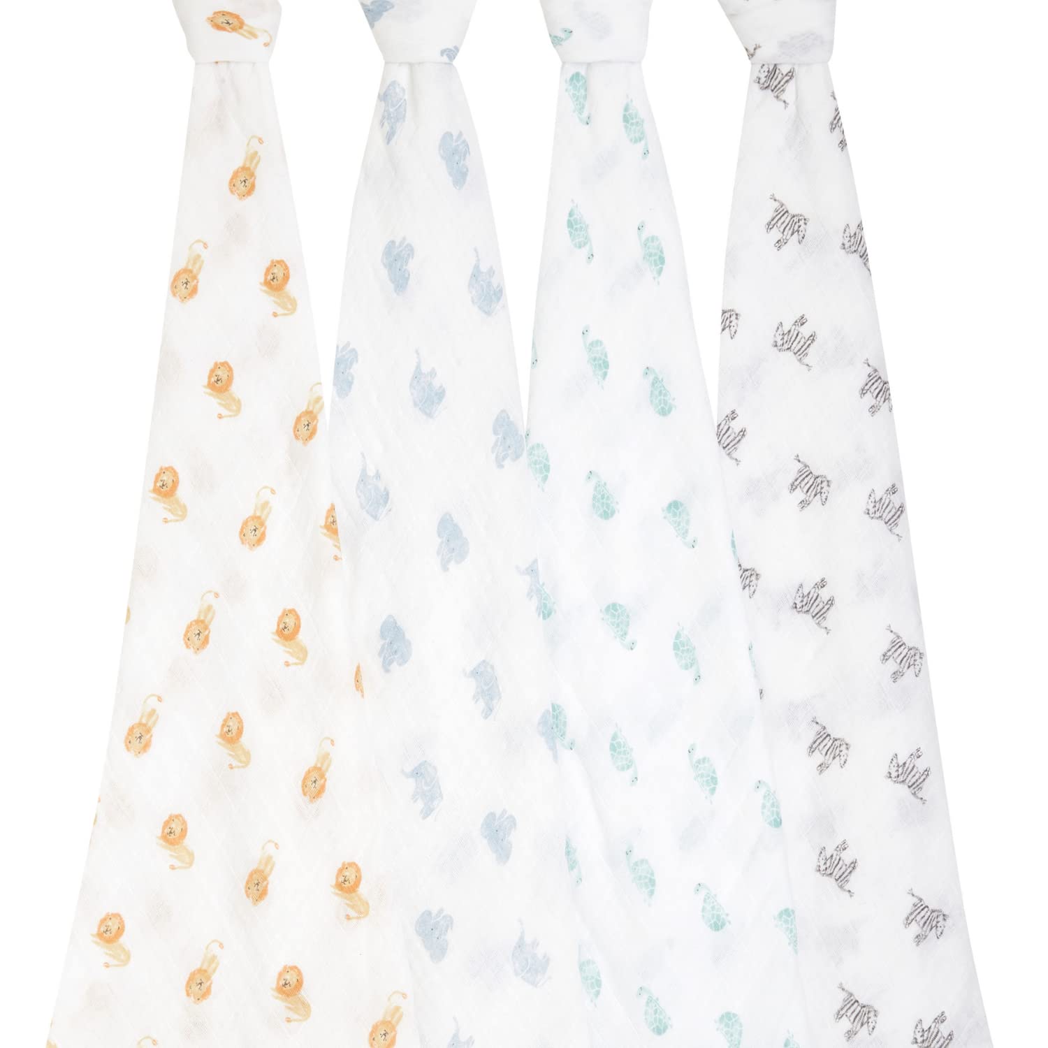 Foto 3 pulgar | Manta Swaddle Laden + Anais 100% Algodón Orgánico Muselina 4 Piezas - Venta Internacional