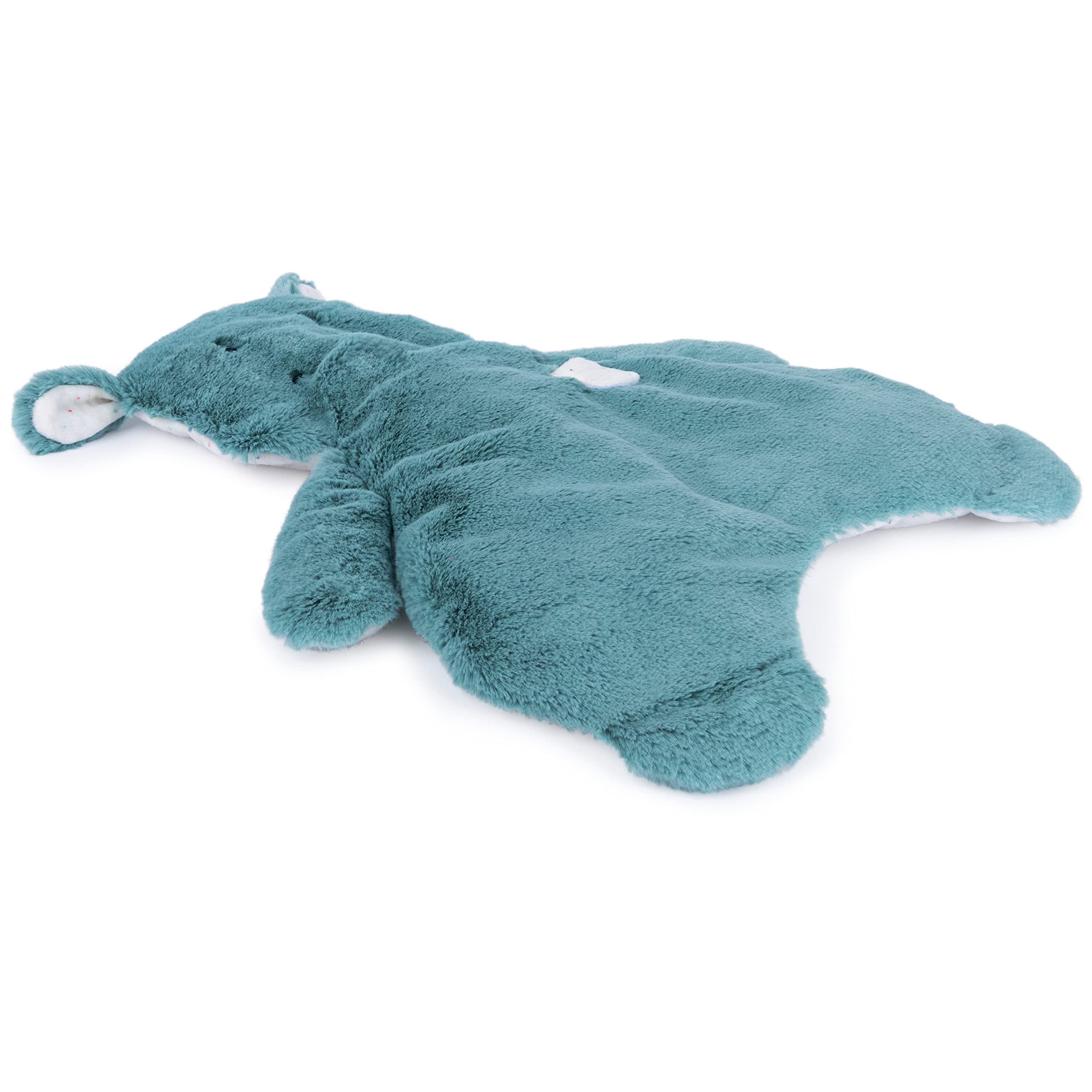 Foto 6 | Manta De Felpa Gund Baby Oh So Snuggly Hippo Lovey, 14 Pulgadas, Color Verde Azulado - Venta Internacional.