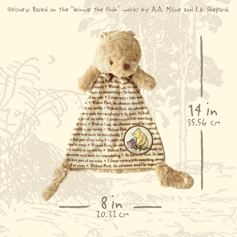 Foto 5 pulgar | Manta De Seguridad Kids Preferred Disney Baby Winnie The Pooh - Venta Internacional.
