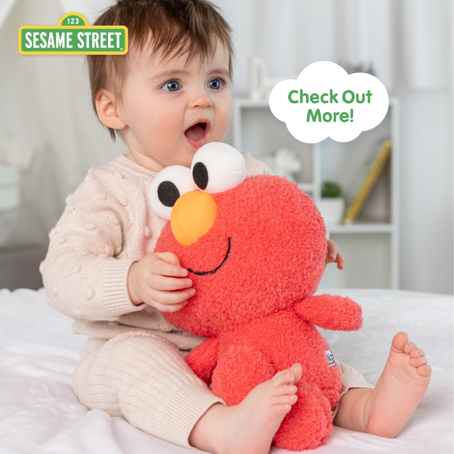 Foto 7 pulgar | Blanky Kids Preferred Sesame Street Cookie Monster Para Bebés - Venta Internacional.