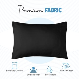 Foto 3 | Fundas De Almohada Utopia Bedding Para Niños Pequeños De 14 X 20 Cm, Paquete De 2 Unidades De Microfibra - Vent