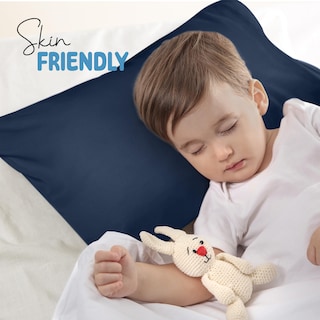 Foto 4 | Fundas De Almohada Utopia Bedding Para Niños Pequeños, 13 X 18 Cm, Paquete De 2, Color Azul Marino - Venta Internacio