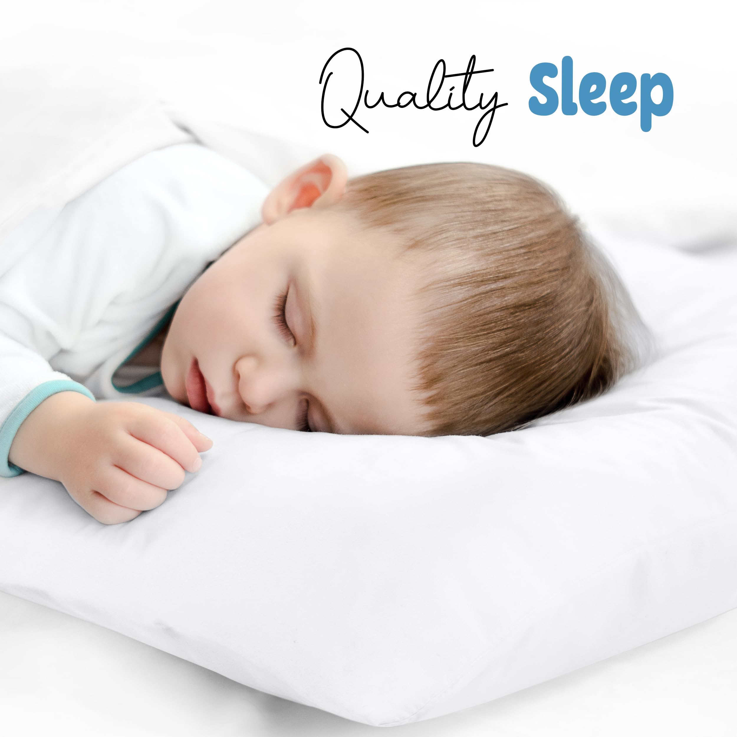 Foto 7 pulgar | Fundas De Almohada Utopia Bedding Para Niños Pequeños De 13 X 18 Cm, 2 Unidades, Color Blanco - Venta Internacional.
