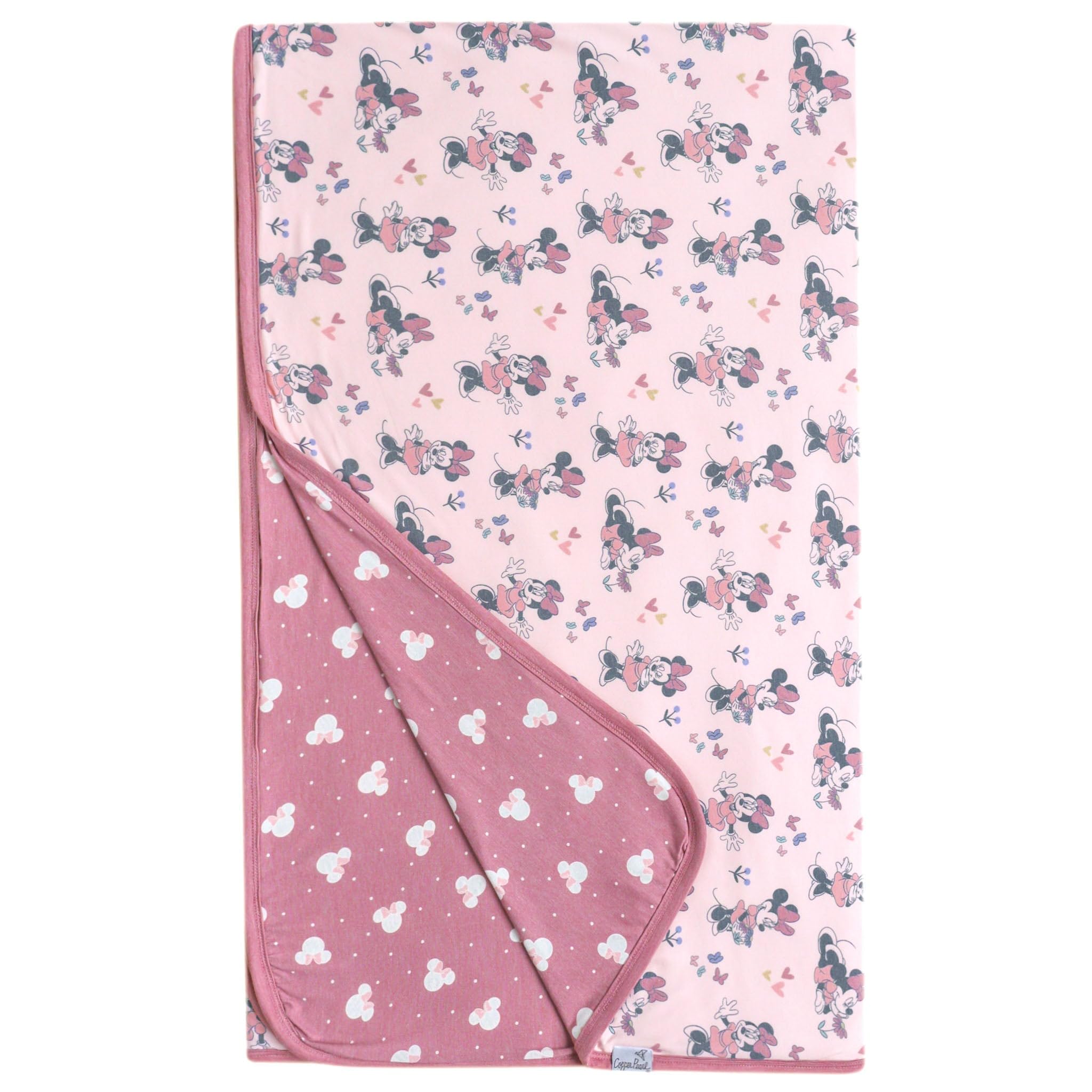 Foto 1 | Manta De Punto Premium De Minnie Mouse, Color Cobrizo Con Perlas, Tamaño Jumbo - Venta Internacional.