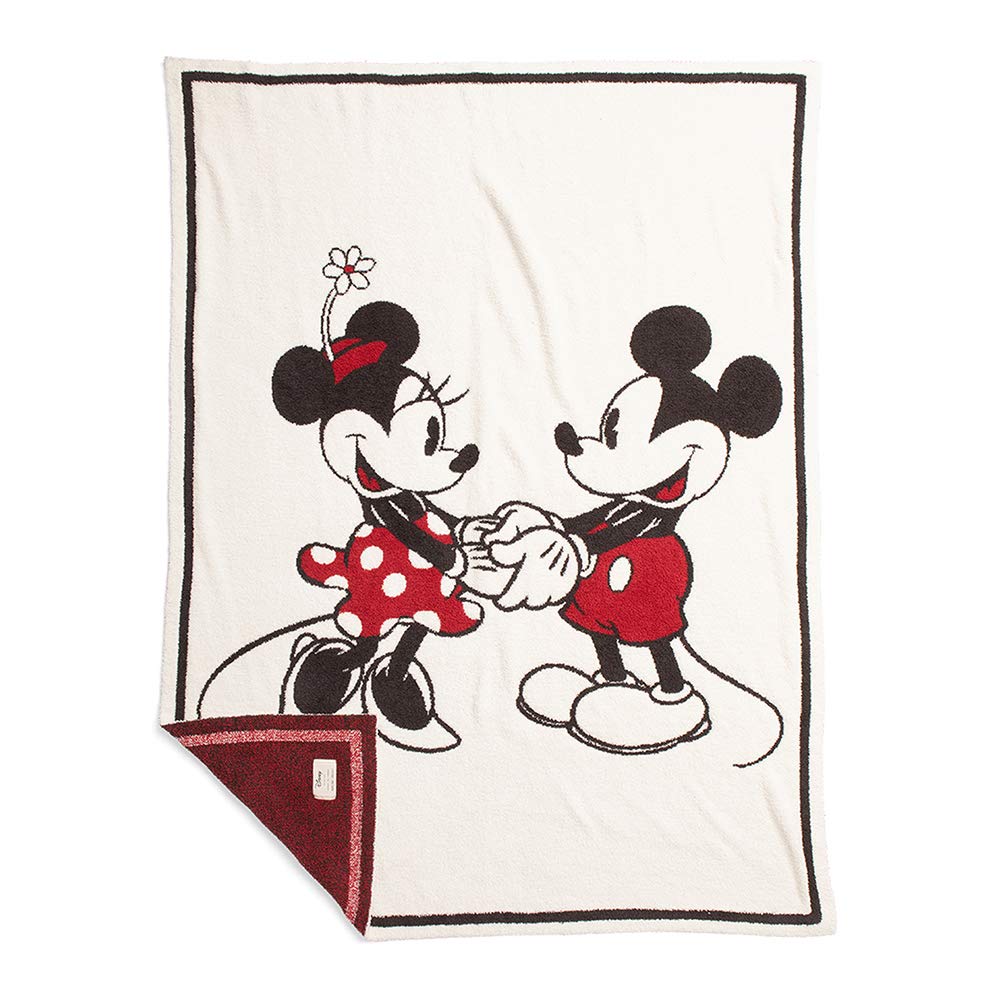 Foto 2 pulgar | Manta Para Bebé Barefoot Dreams Cozychic  Classic Disney Mickey & Minnie Mouse - Venta Internacional.